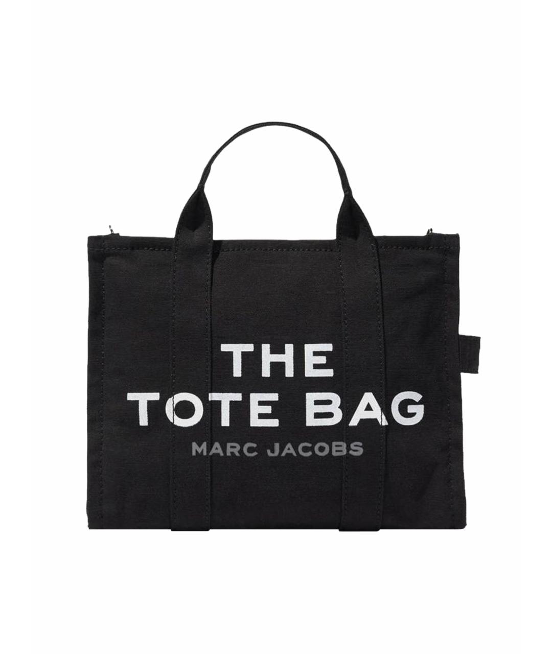 MARC JACOBS Черная хлопковая сумка тоут, фото 1