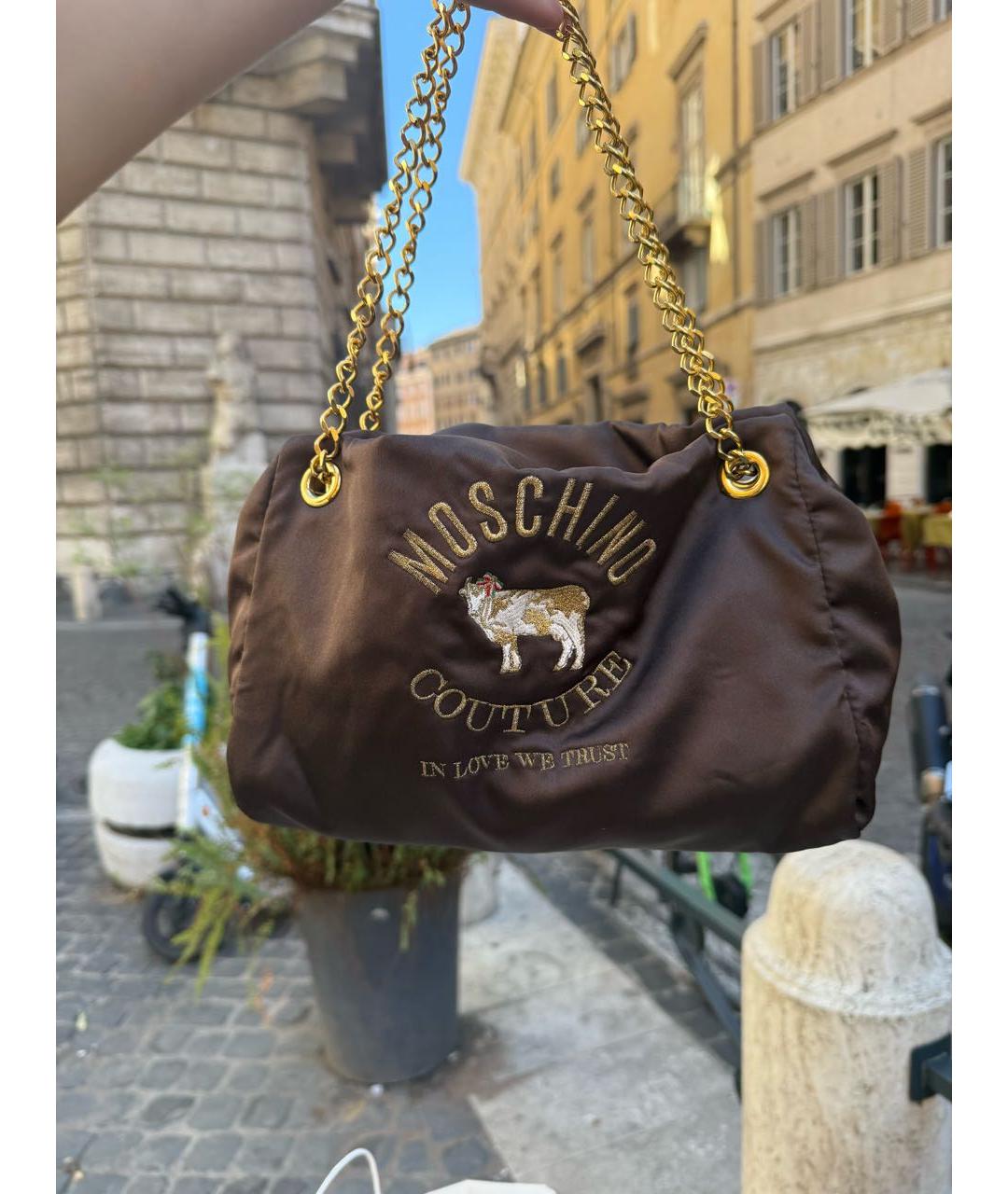 MOSCHINO Сумка с короткими ручками, фото 6