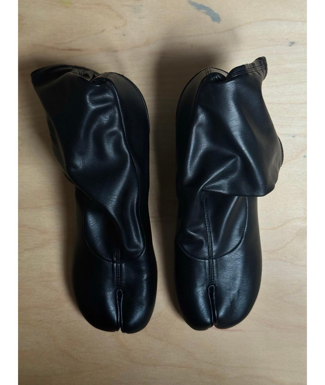 MAISON MARGIELA Черные ботильоны, фото 4