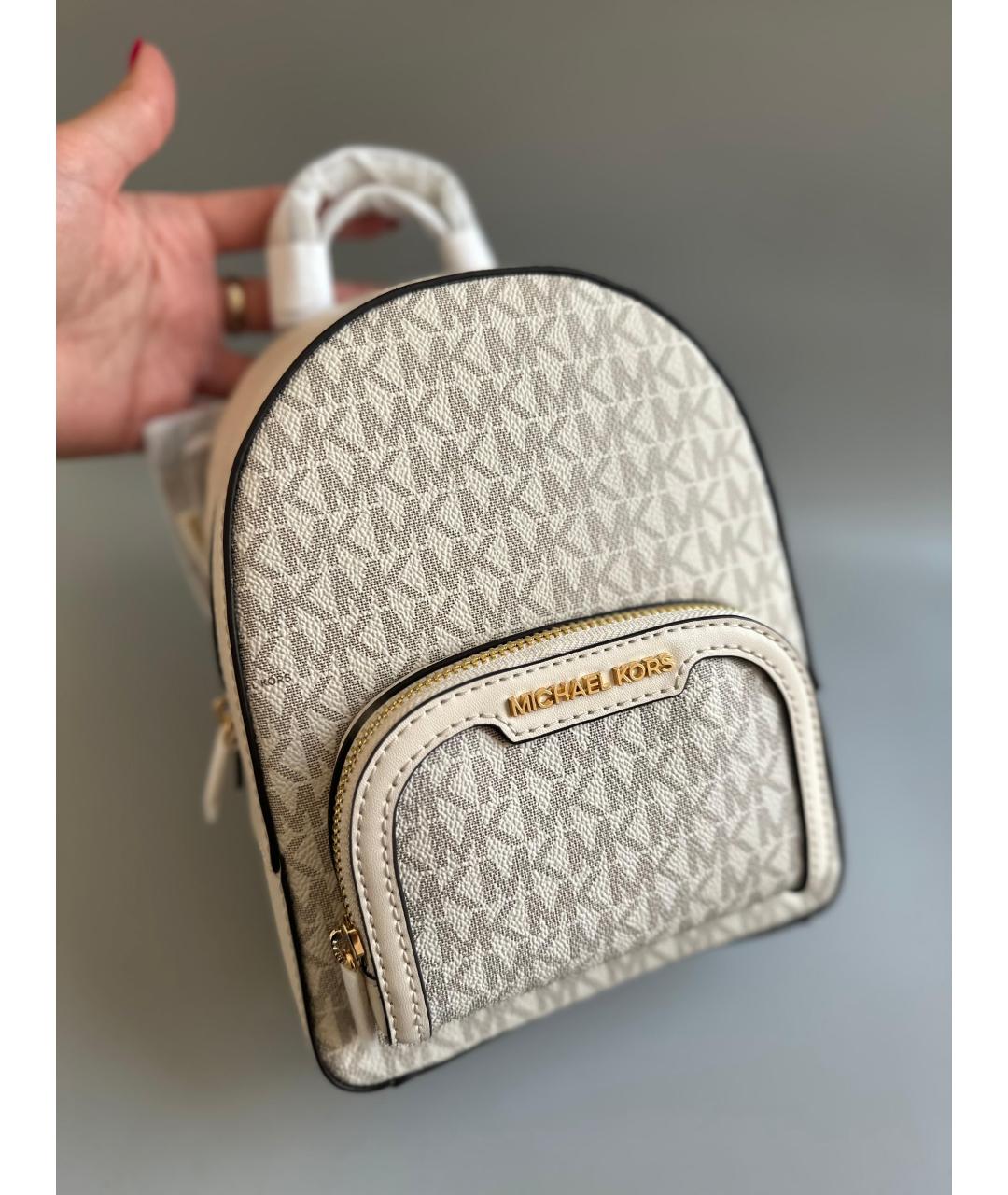 MICHAEL KORS Бежевый рюкзак, фото 2