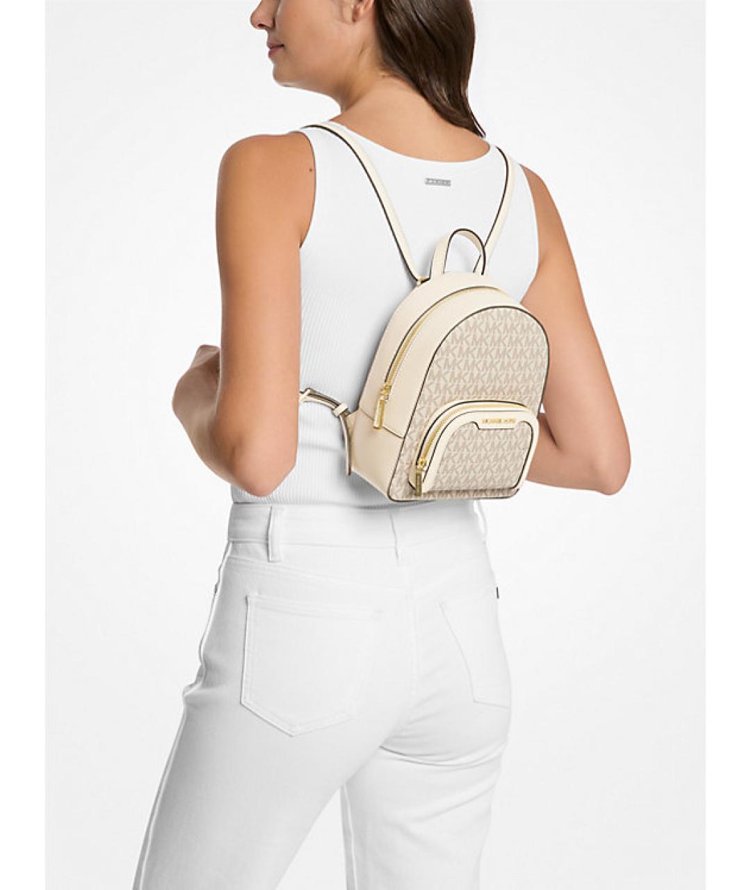 MICHAEL KORS Бежевый рюкзак, фото 5