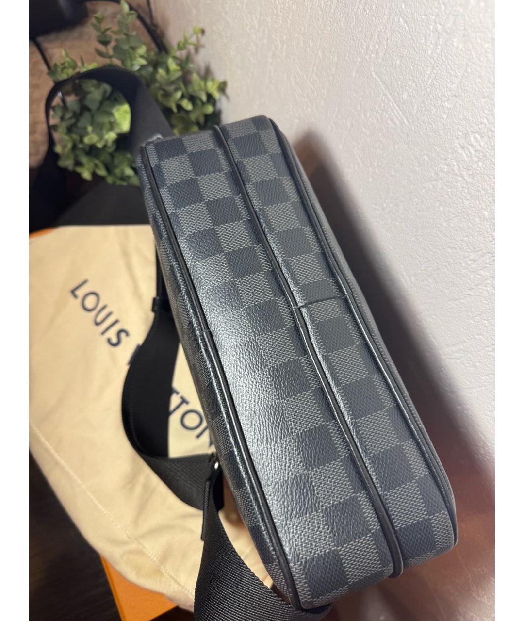 LOUIS VUITTON Черная сумка на плечо, фото 5