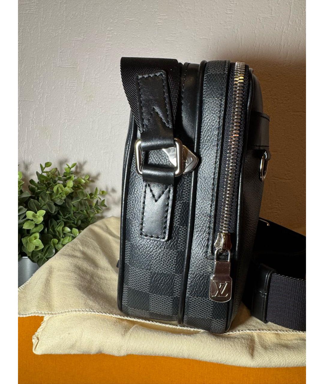 LOUIS VUITTON Черная сумка на плечо, фото 2
