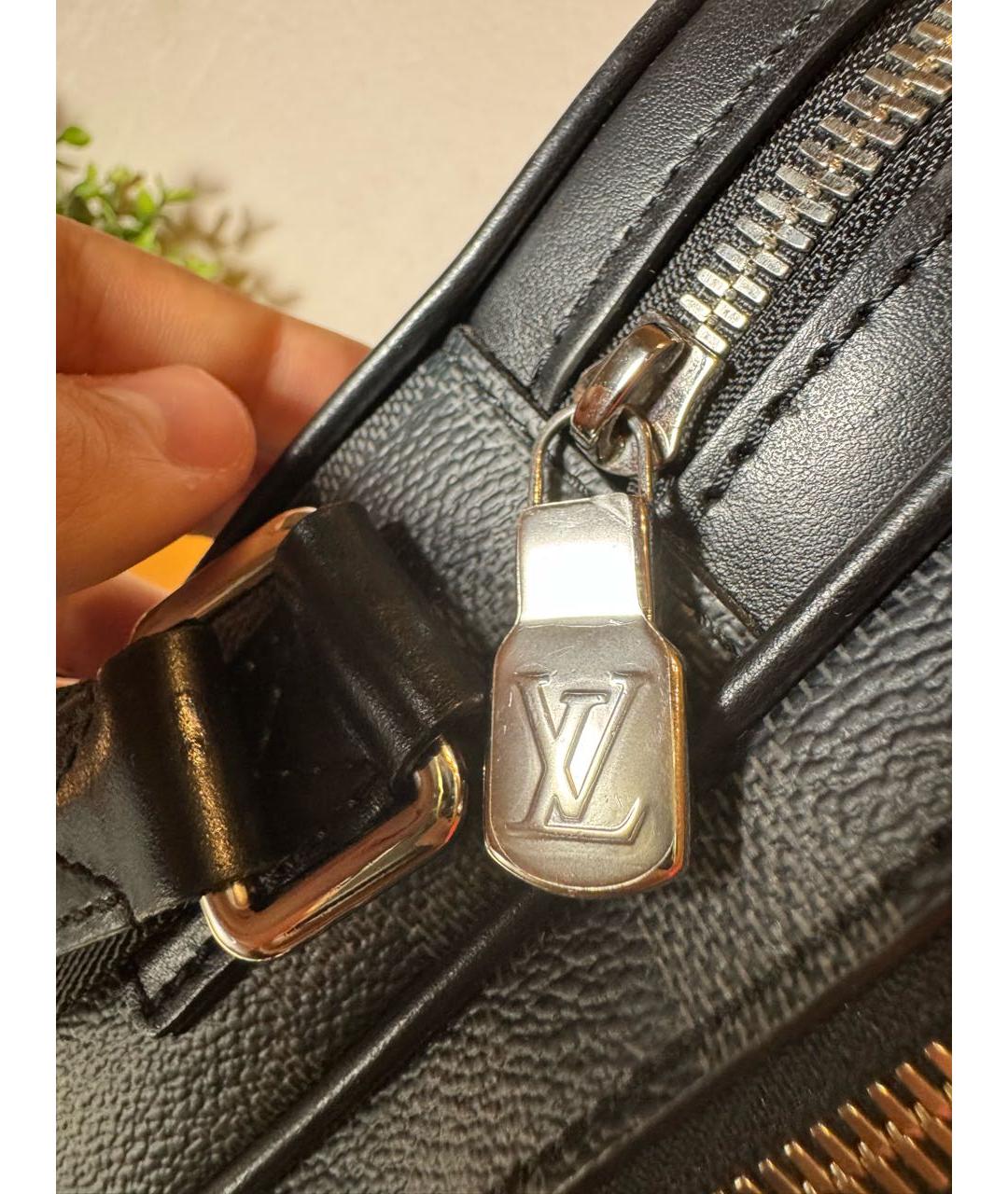 LOUIS VUITTON Черная сумка на плечо, фото 6