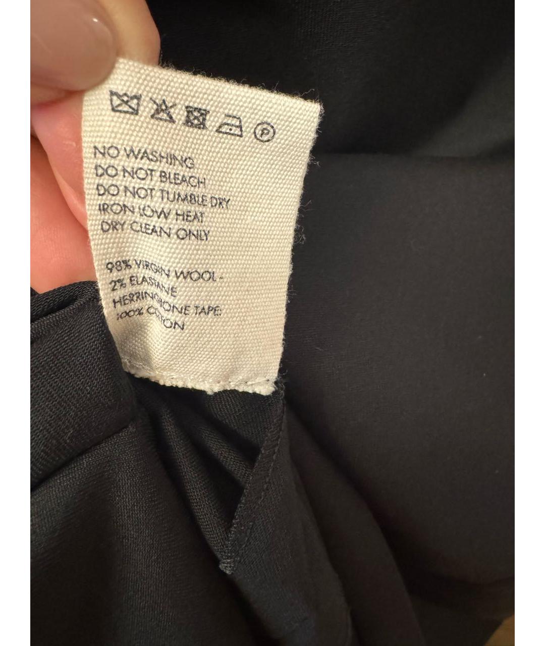 JACQUEMUS Черное шерстяное коктейльное платье, фото 8