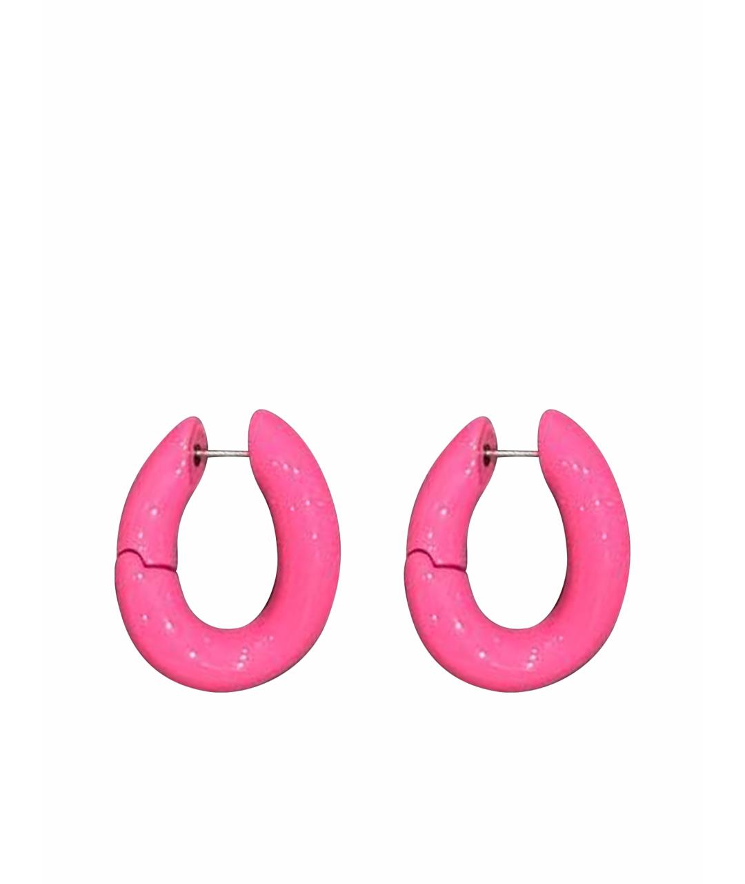 BALENCIAGA Розовые серьги, фото 1
