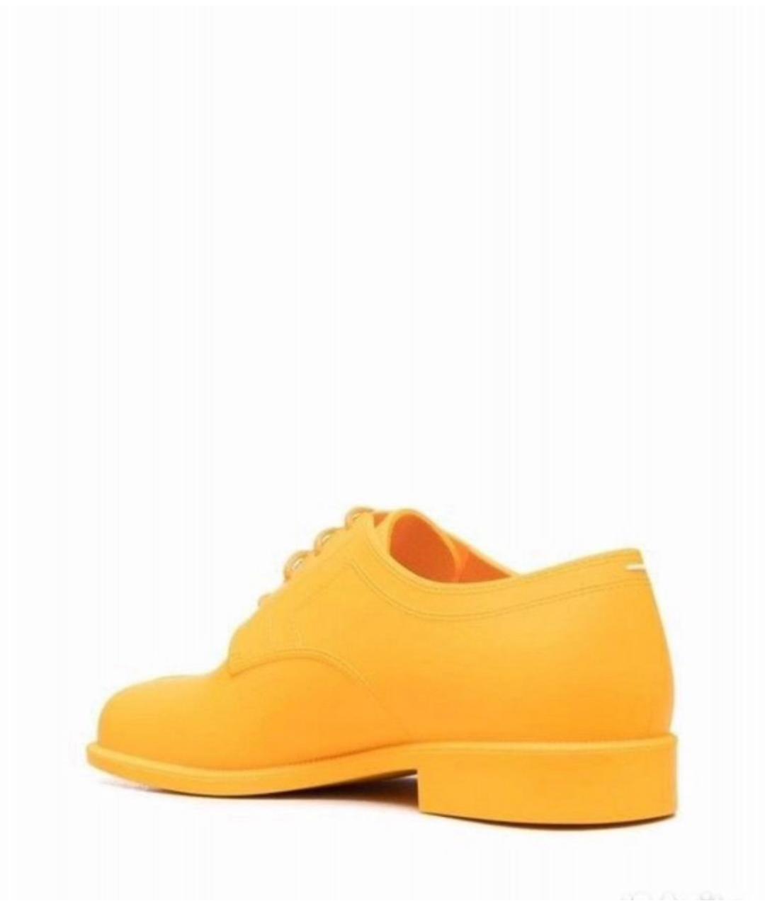 MAISON MARGIELA Желтые ботинки, фото 4