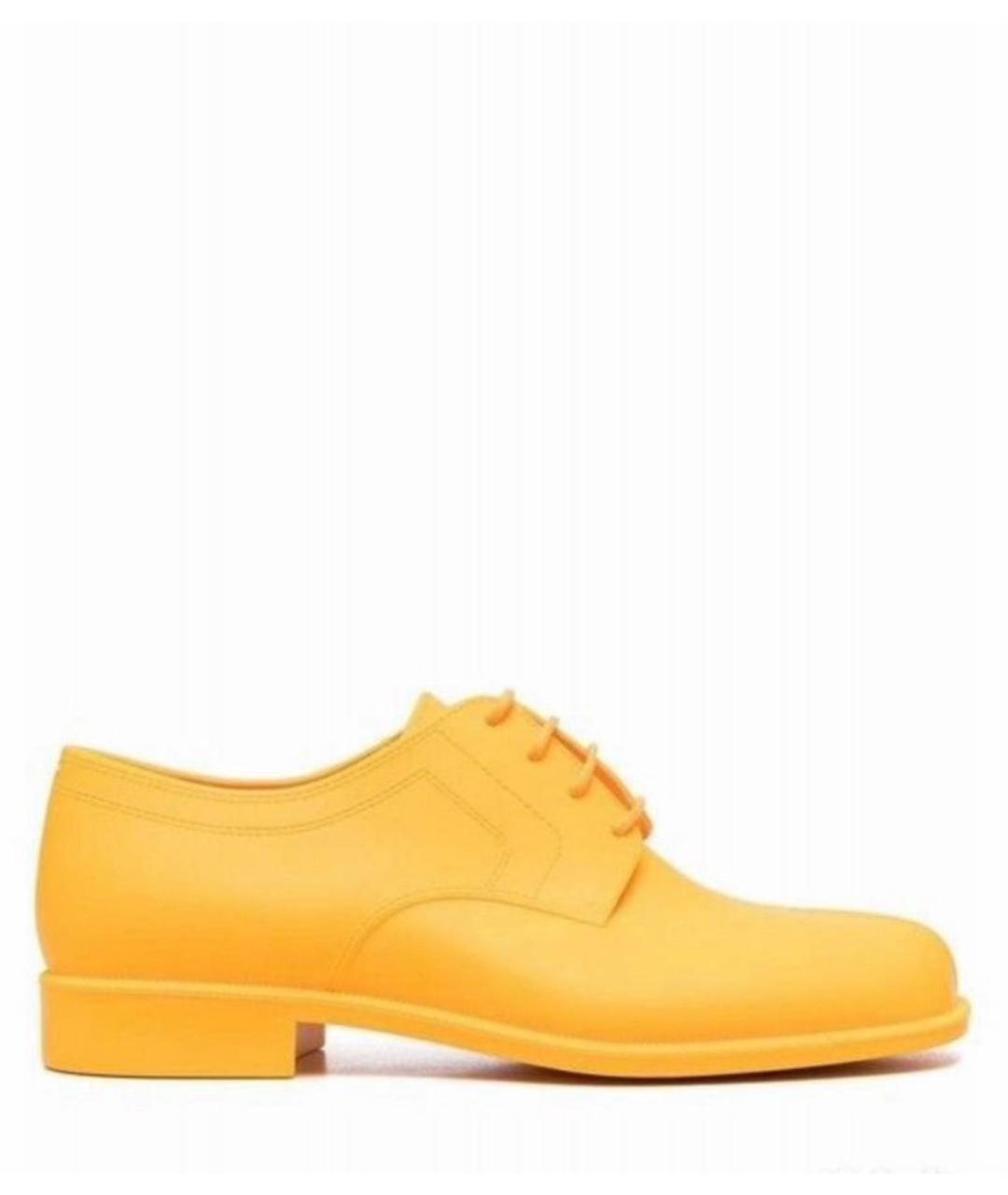 MAISON MARGIELA Желтые ботинки, фото 3