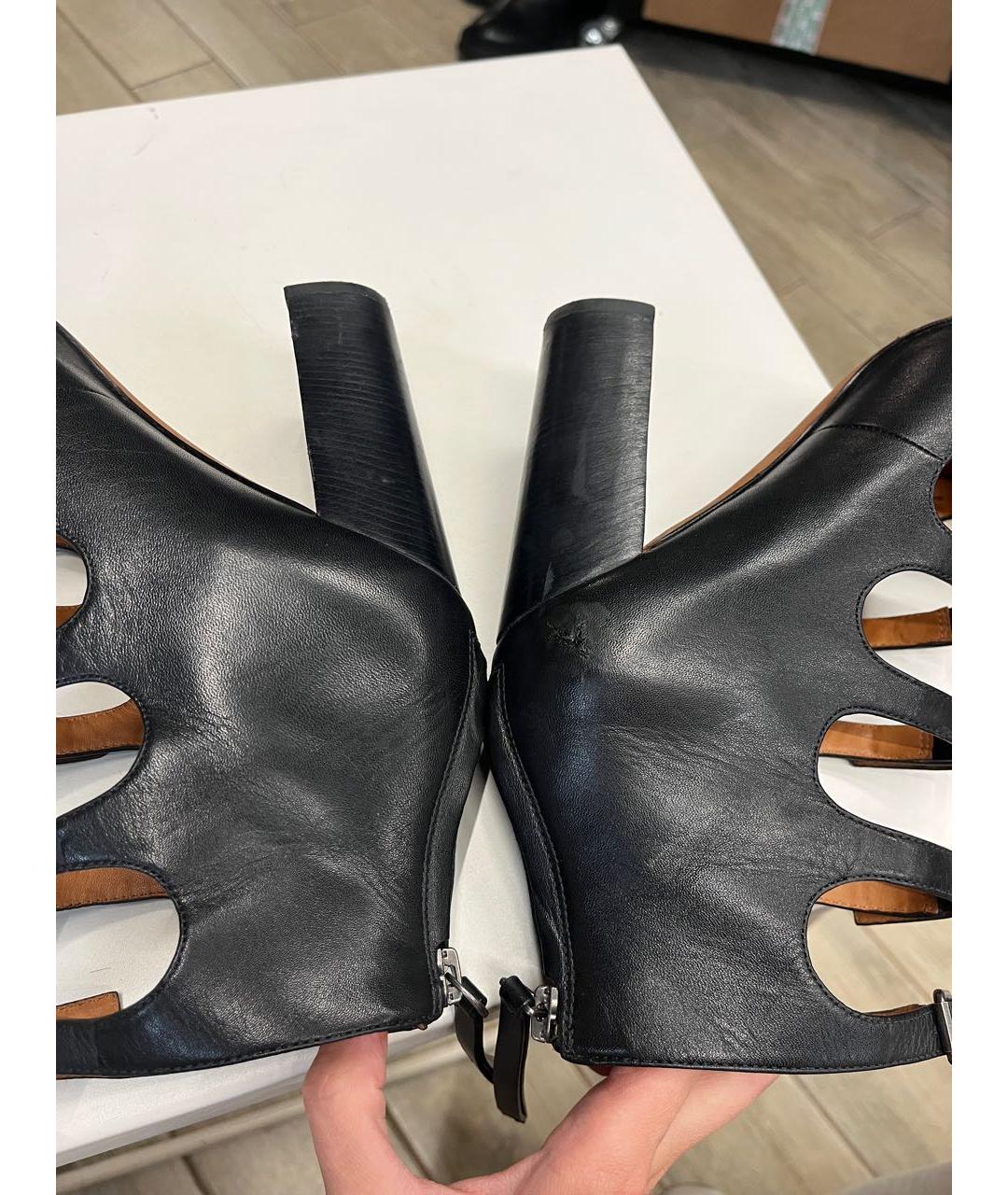 MARC JACOBS Черные кожаные туфли, фото 4