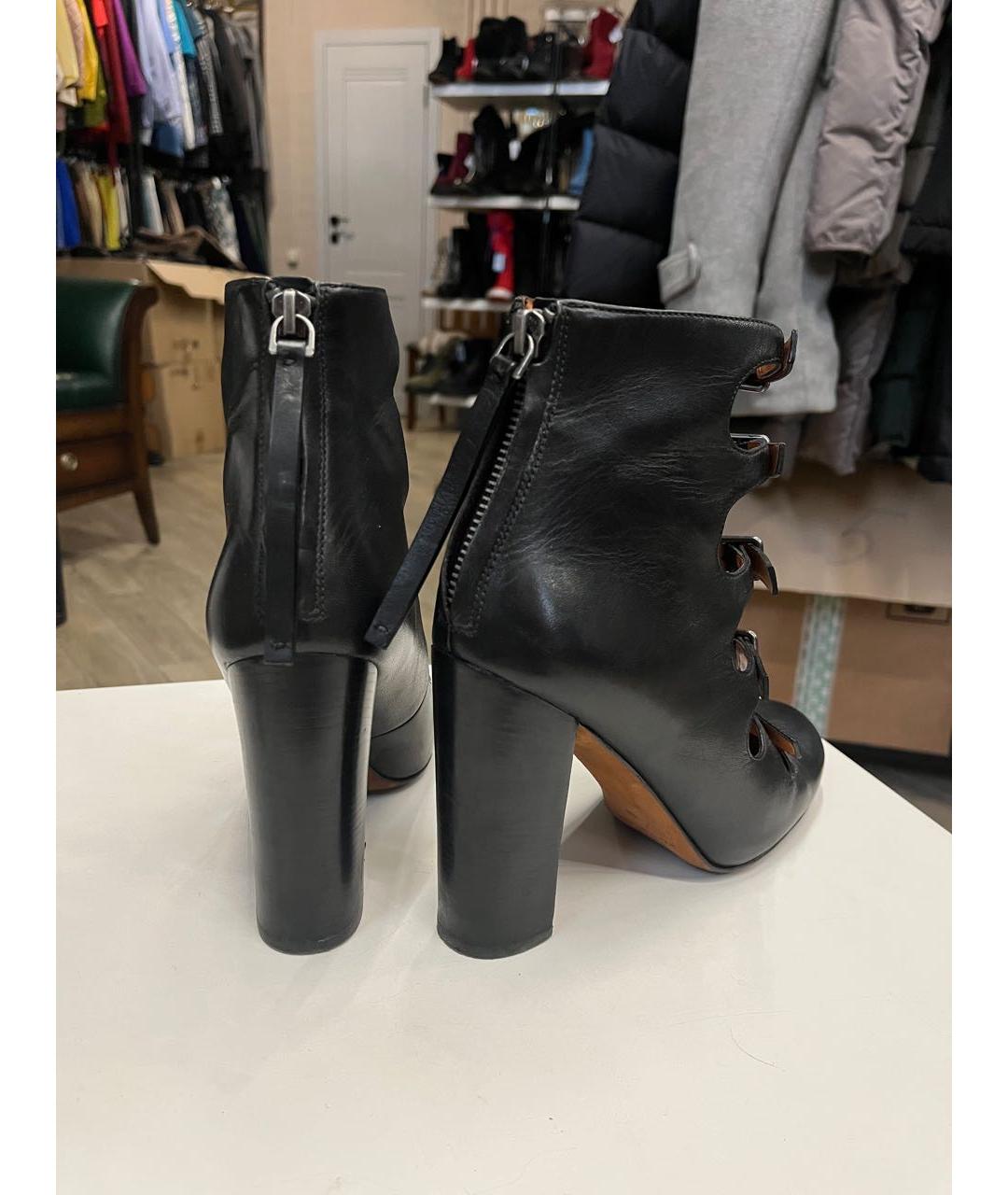 MARC JACOBS Черные кожаные туфли, фото 6
