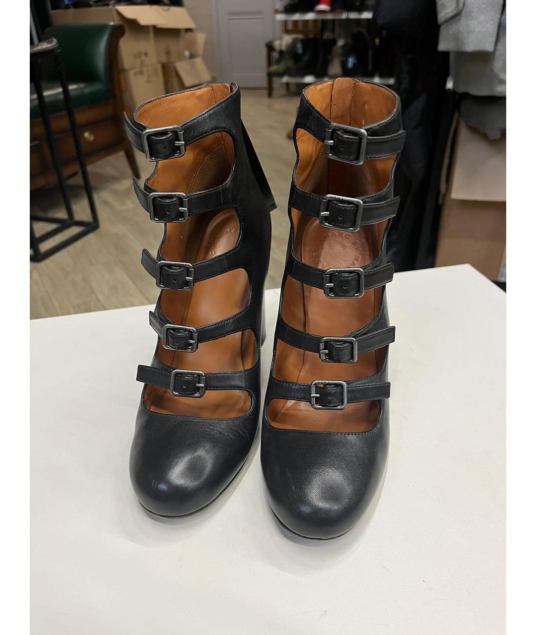 MARC JACOBS Черные кожаные туфли, фото 8