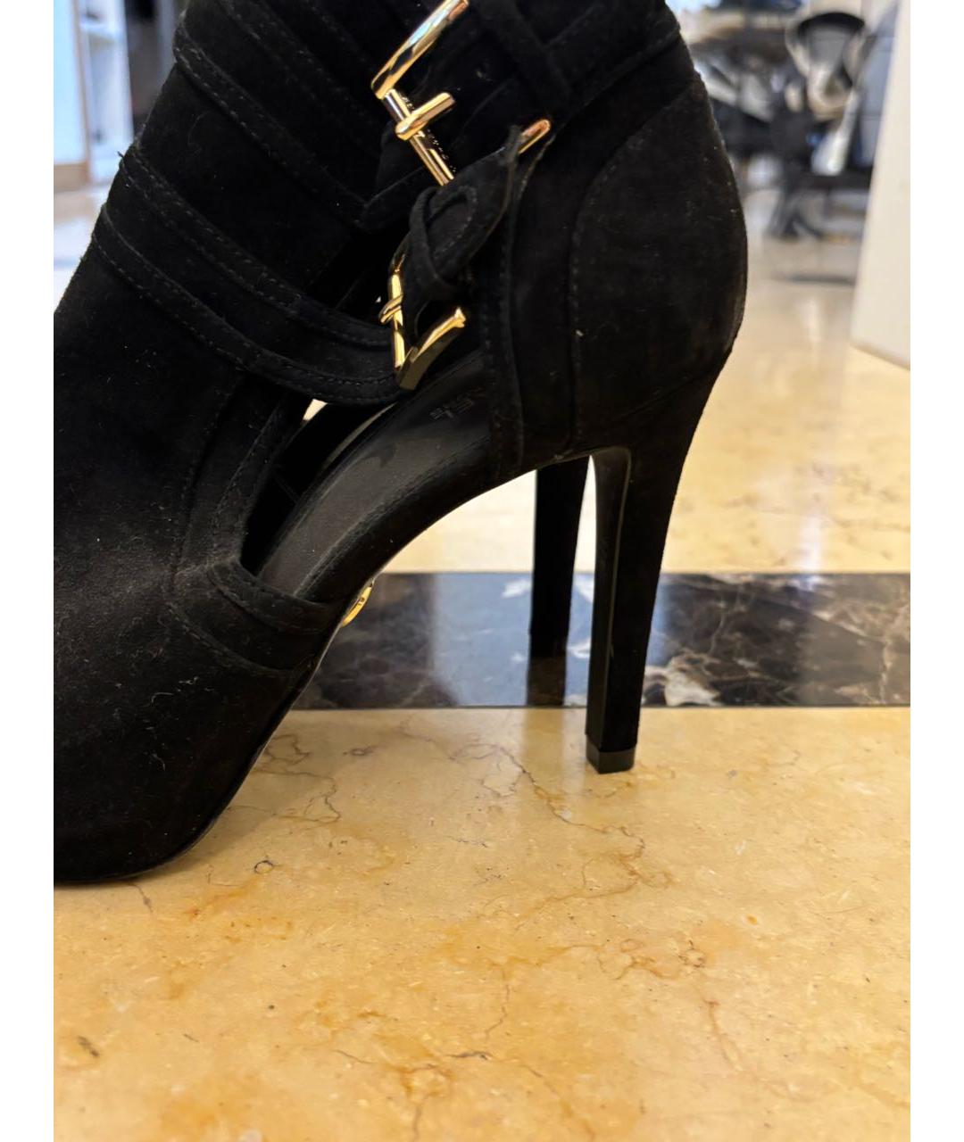 MICHAEL KORS Черные бархатные туфли, фото 4