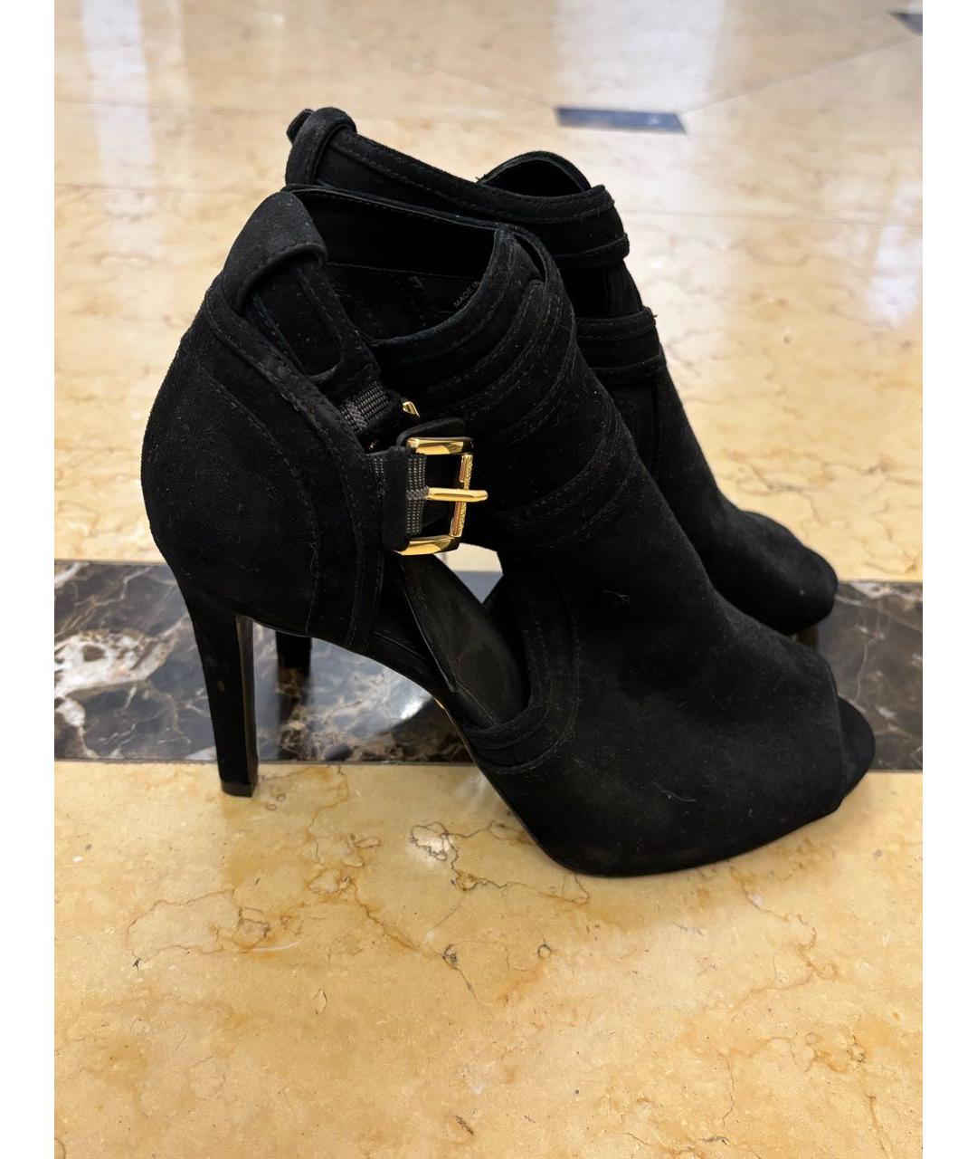 MICHAEL KORS Черные бархатные туфли, фото 8