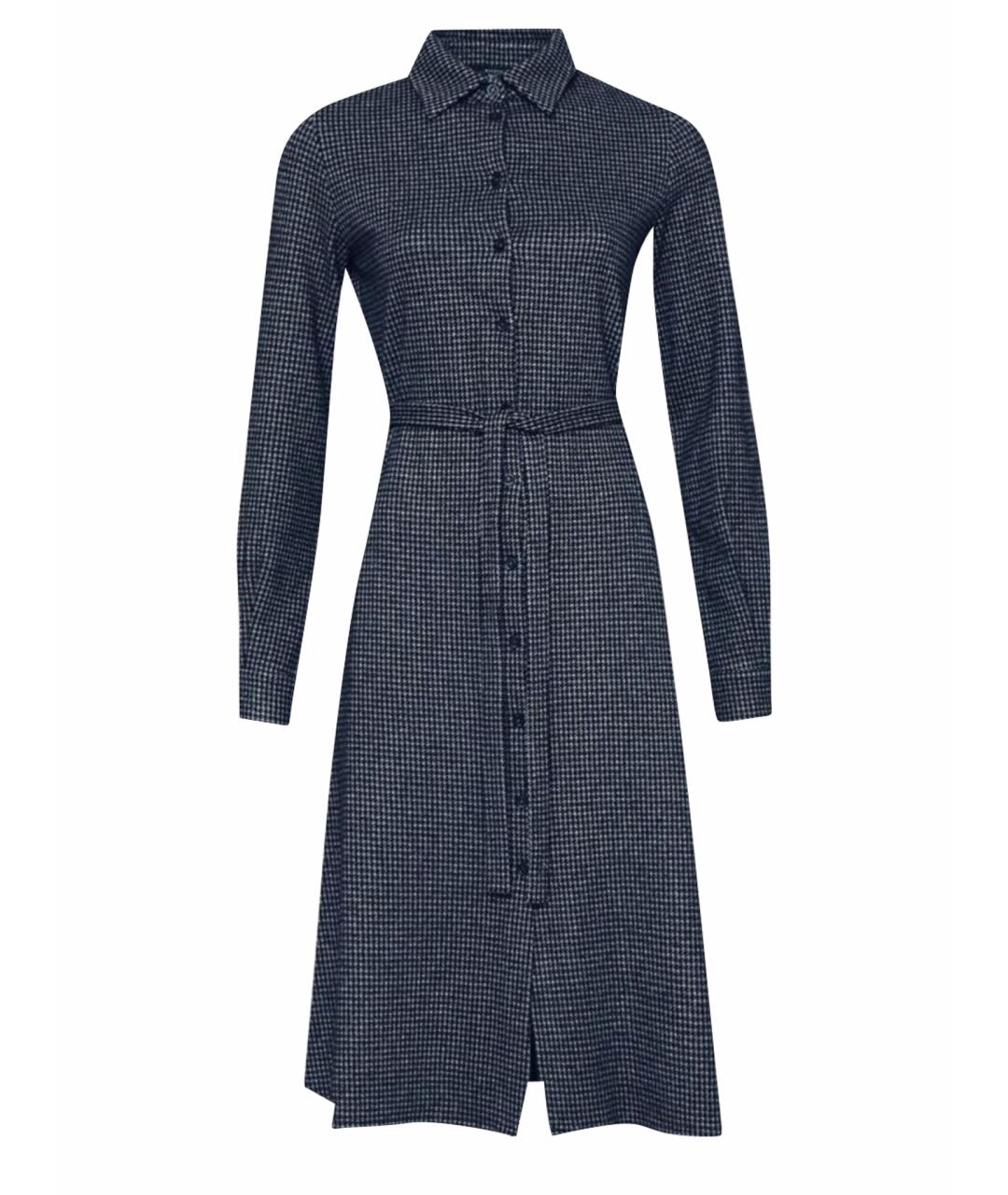 MAX MARA Синее повседневное платье, фото 1