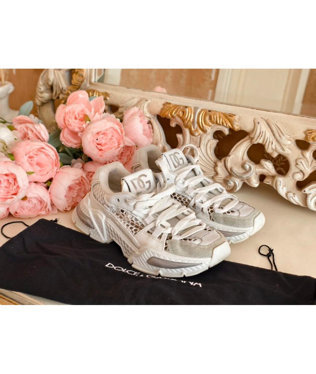 DOLCE&GABBANA Белые кроссовки, фото 7