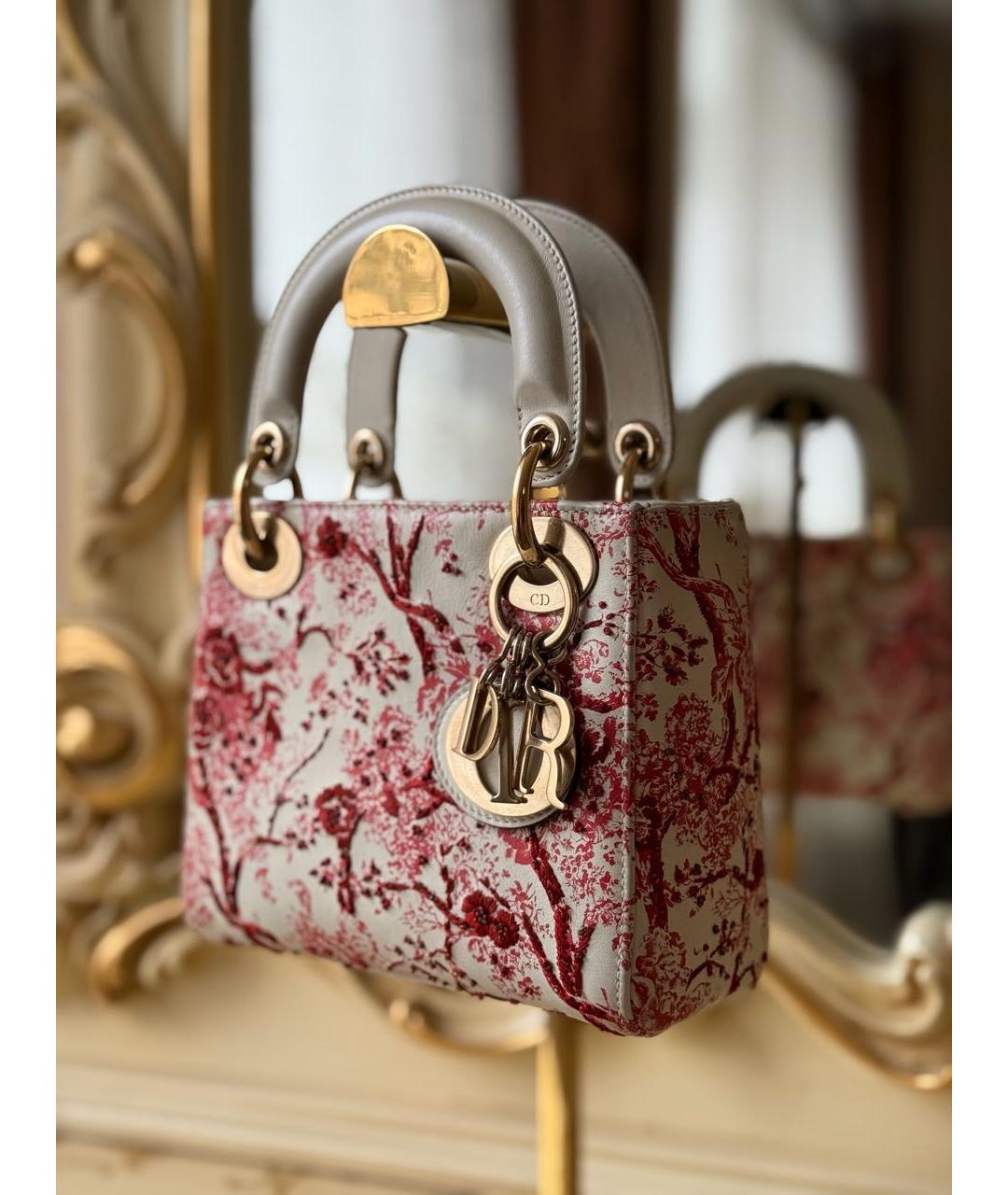 CHRISTIAN DIOR Белая сумка тоут, фото 2