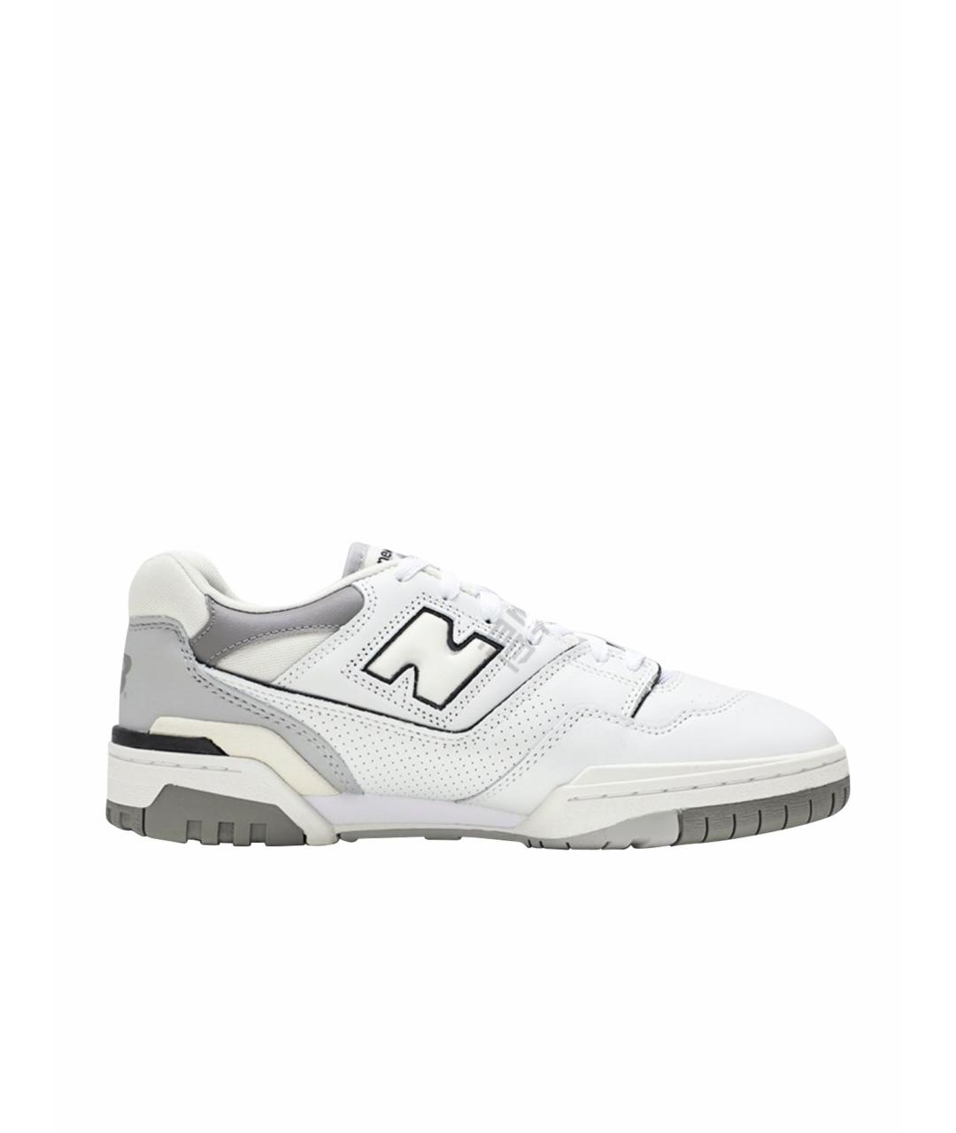 NEW BALANCE Белые низкие кроссовки / кеды, фото 1