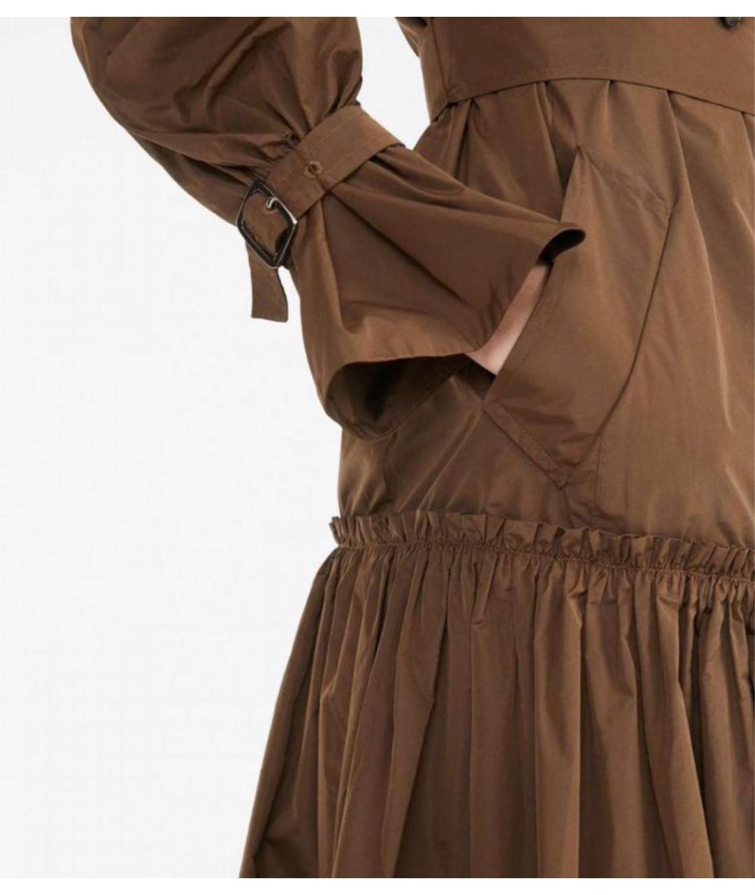 MAX MARA Бежевый тренч/плащ, фото 4
