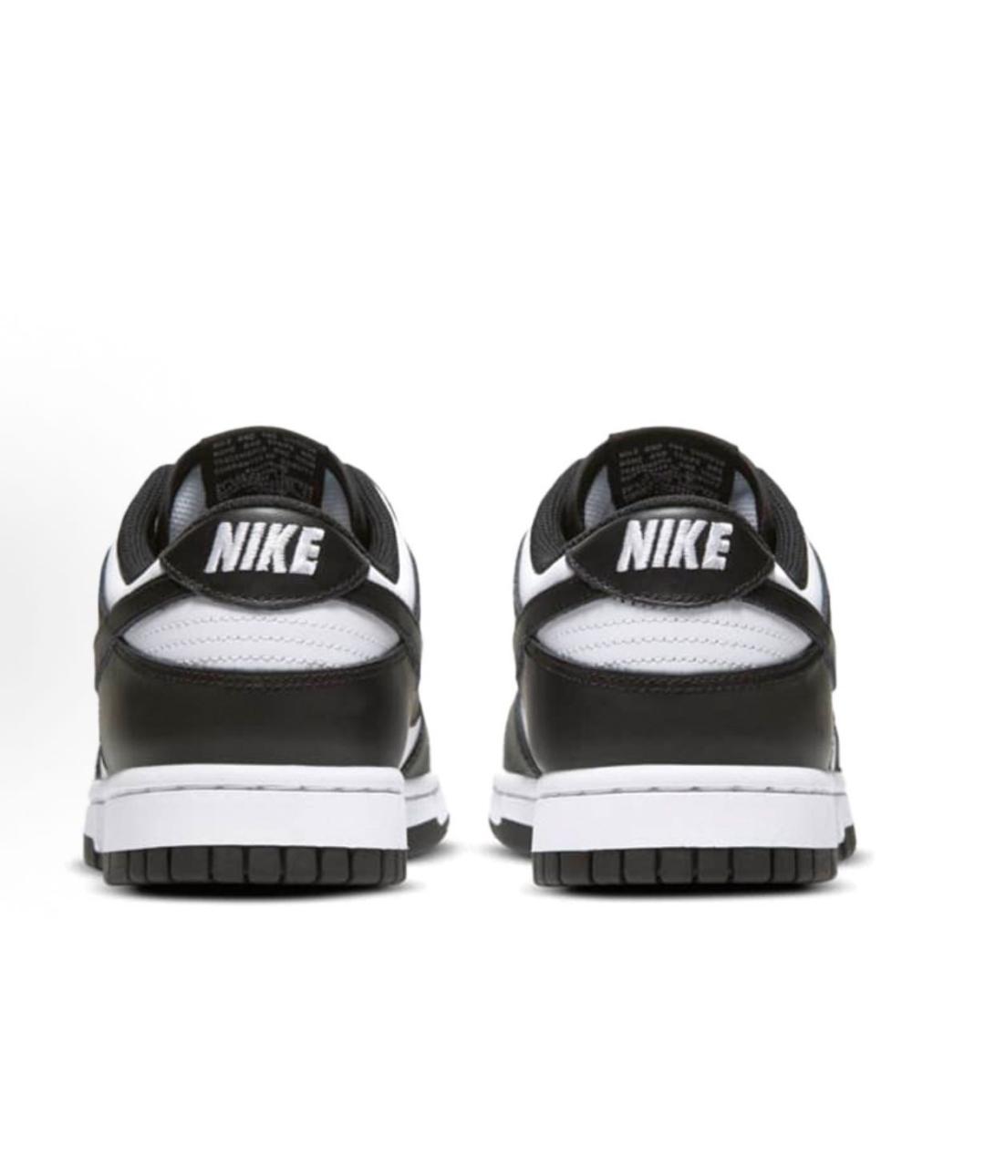 NIKE Черные кожаные кеды, фото 4
