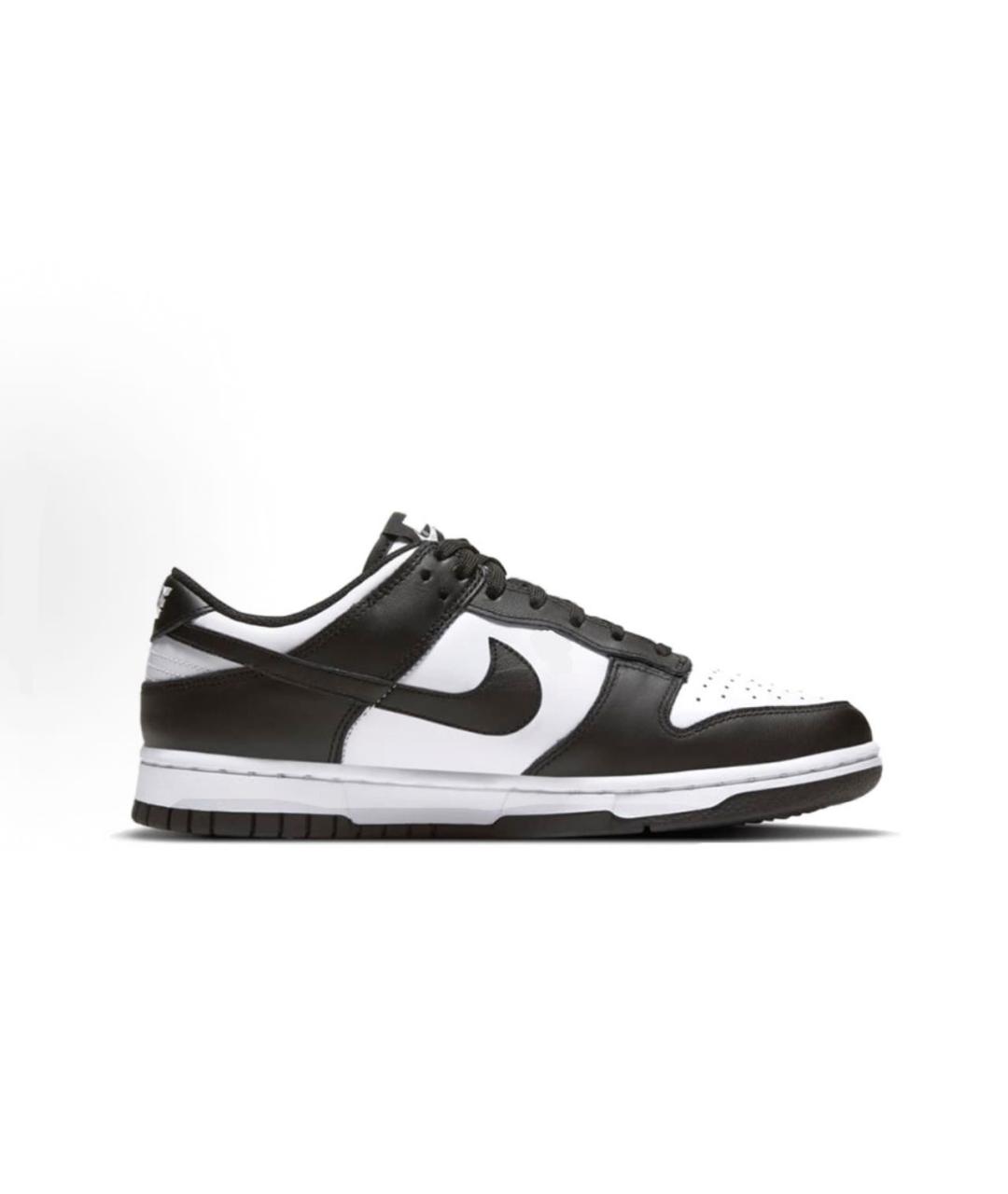 NIKE Черные кожаные кеды, фото 1