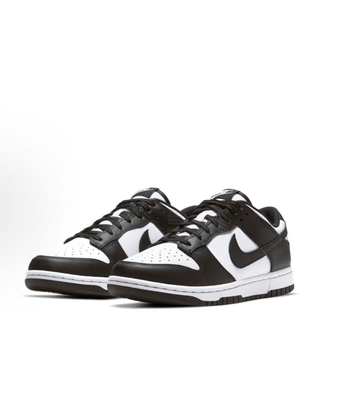 NIKE Черные кожаные кеды, фото 2