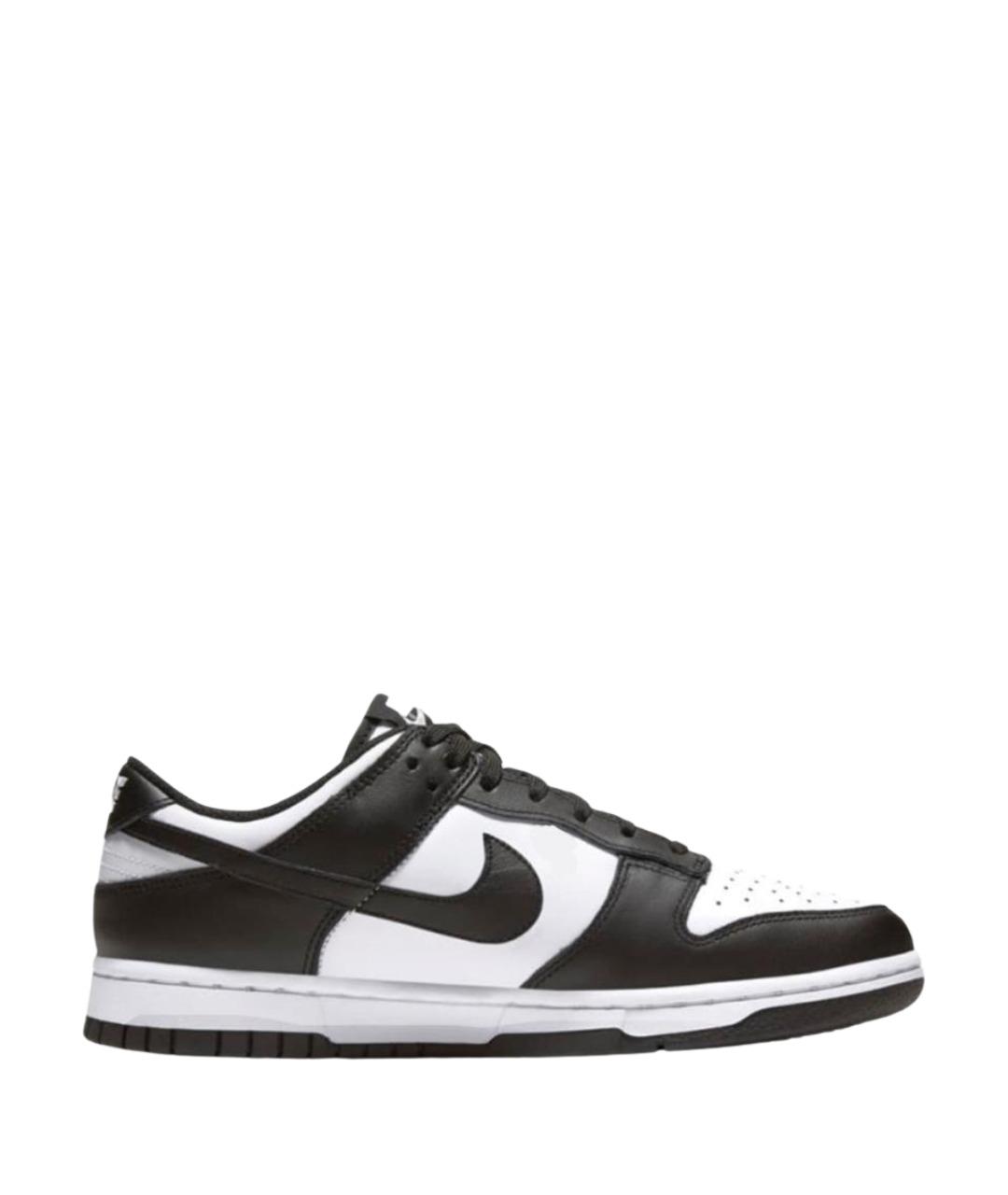 NIKE Черные кожаные кеды, фото 1