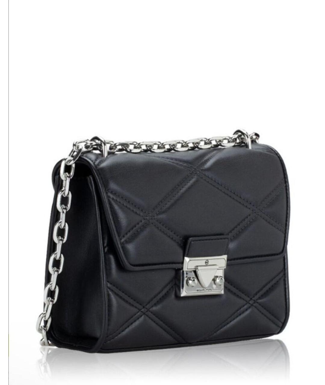 MICHAEL KORS Черная сумка через плечо из искусственной кожи, фото 2