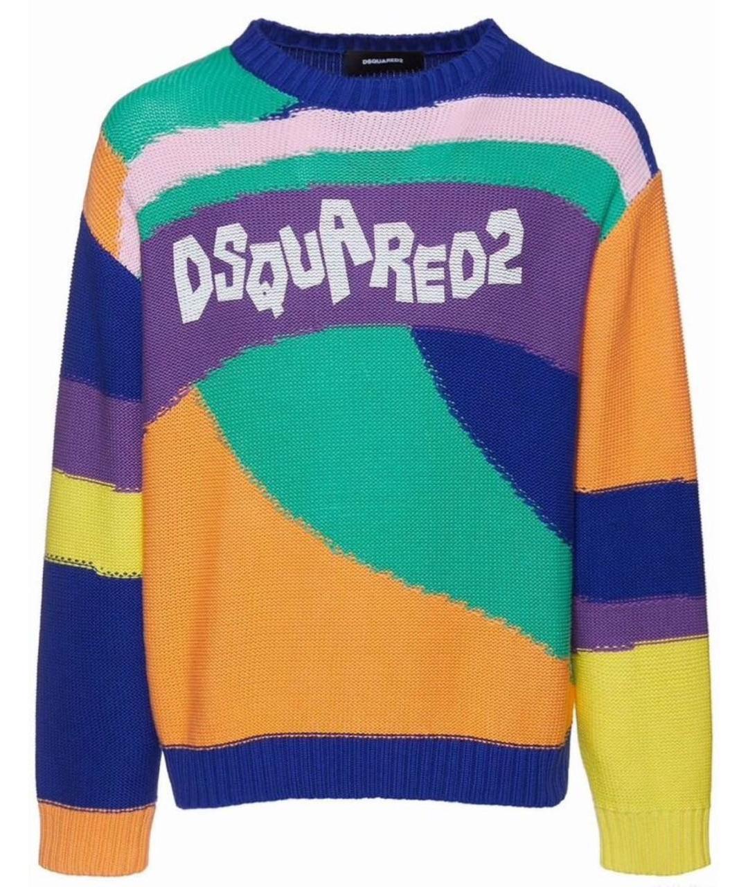 DSQUARED2 Мульти шерстяной джемпер / свитер, фото 1