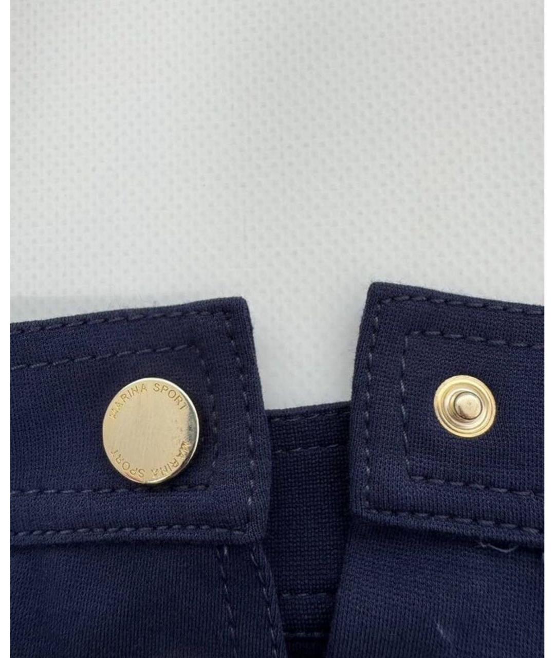 MAX MARA Синяя вискозная юбка макси, фото 5