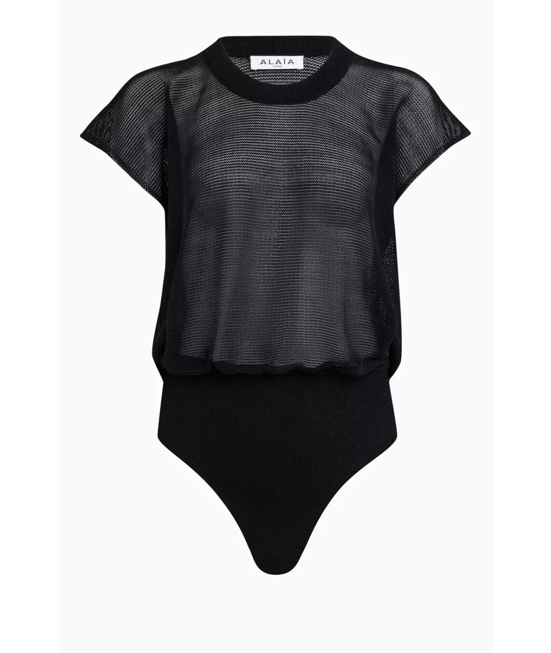 ALAIA Черное боди, фото 1