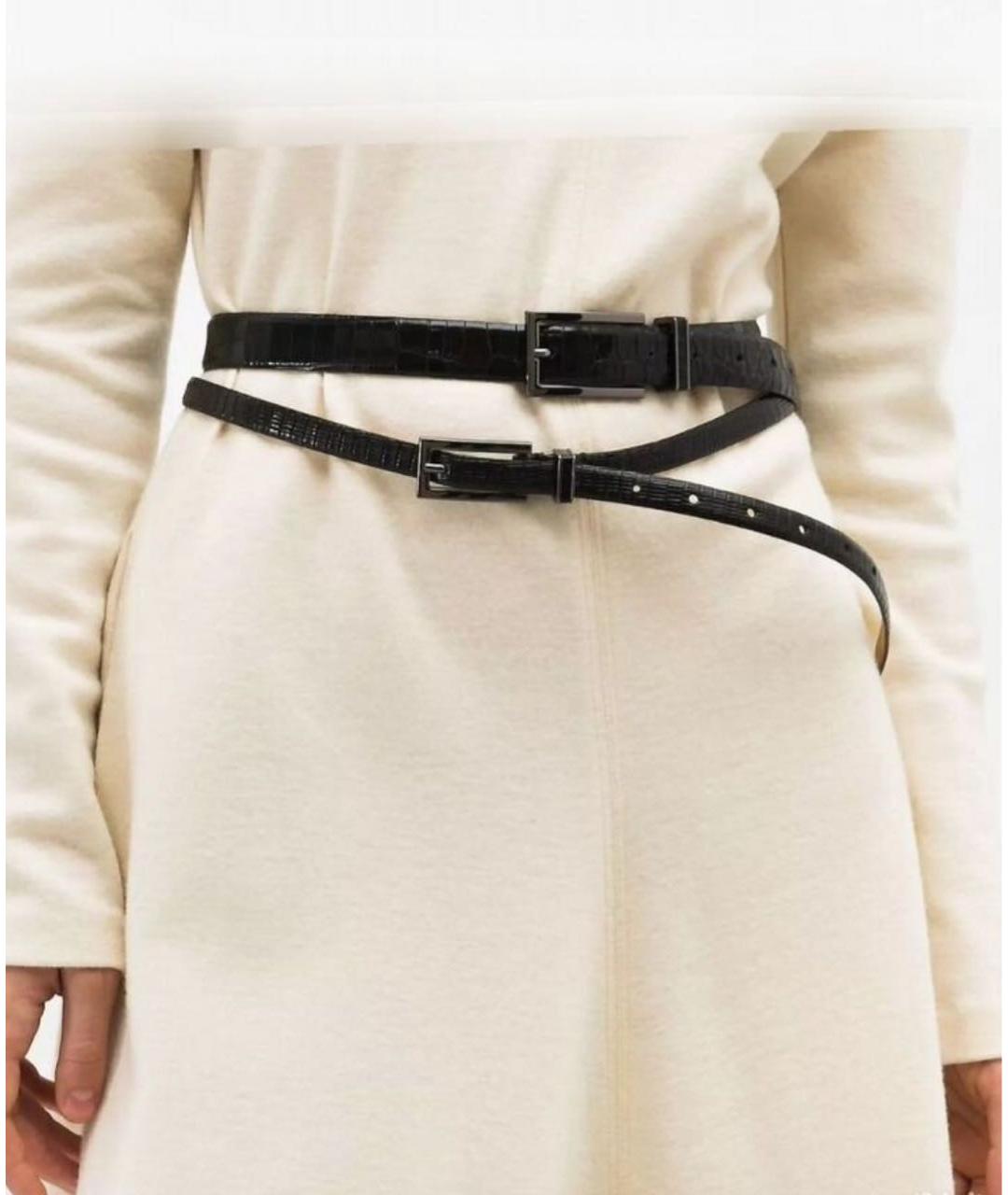 MAX MARA Черный ремень, фото 5
