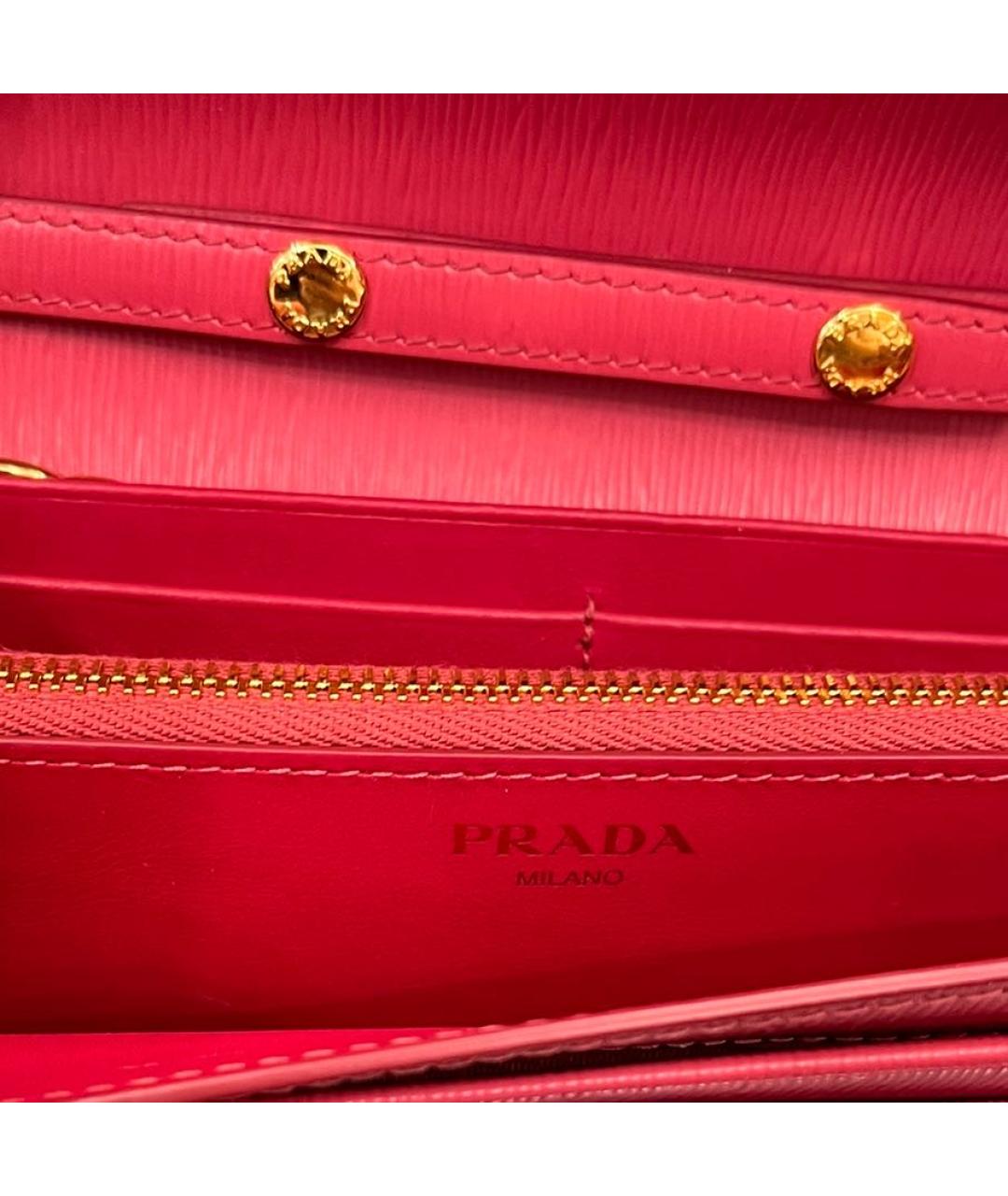 PRADA Кожаная сумка через плечо, фото 6
