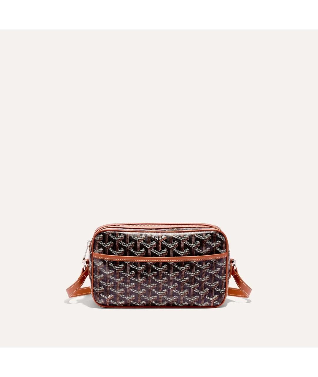GOYARD Коричневая сумка на плечо, фото 2