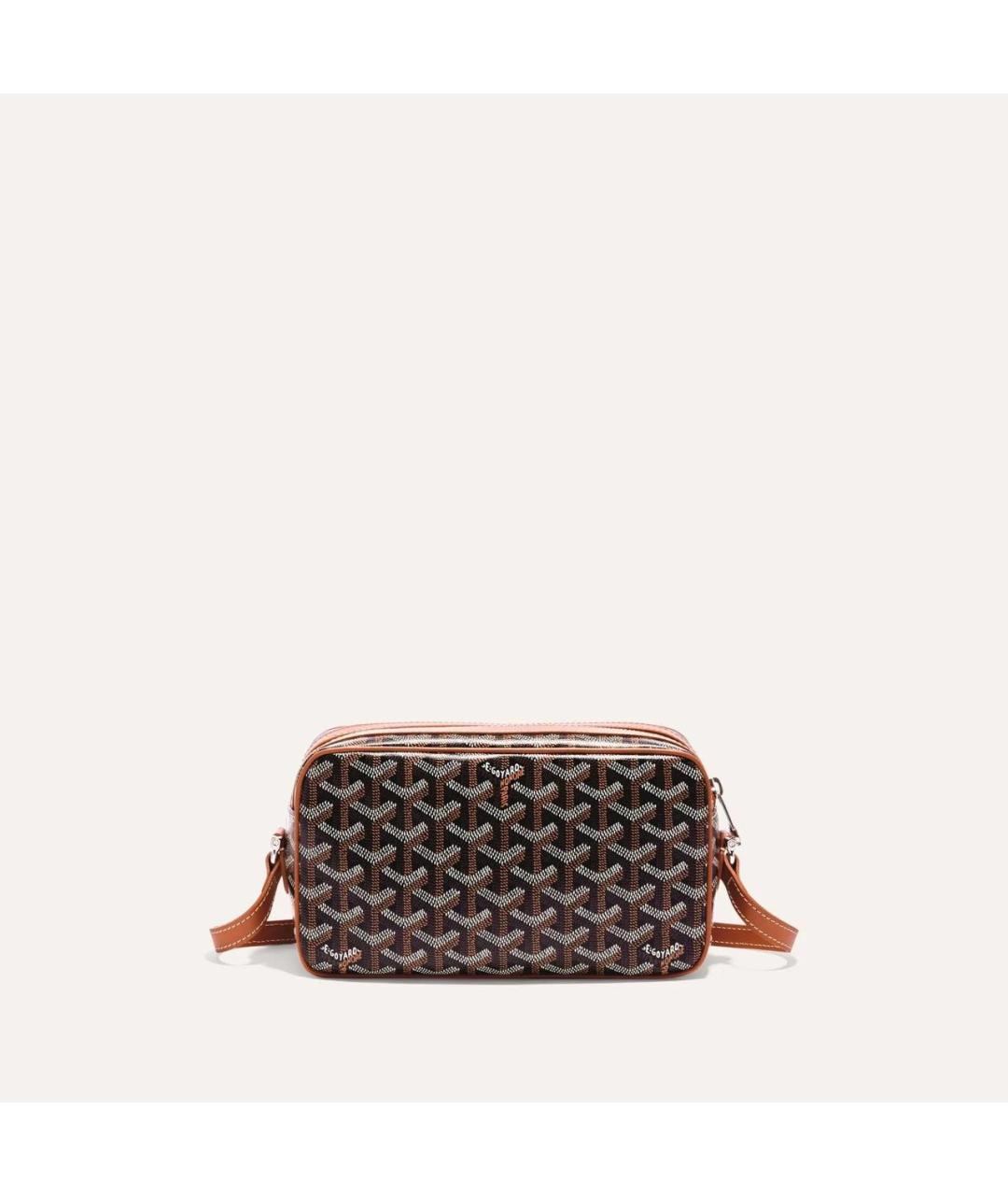 GOYARD Коричневая сумка на плечо, фото 3