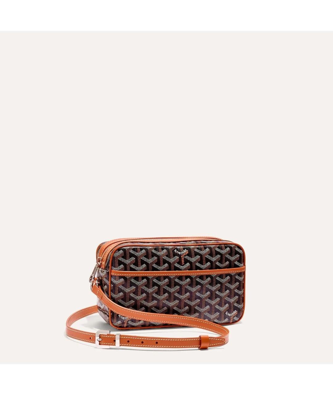 GOYARD Коричневая сумка на плечо, фото 5