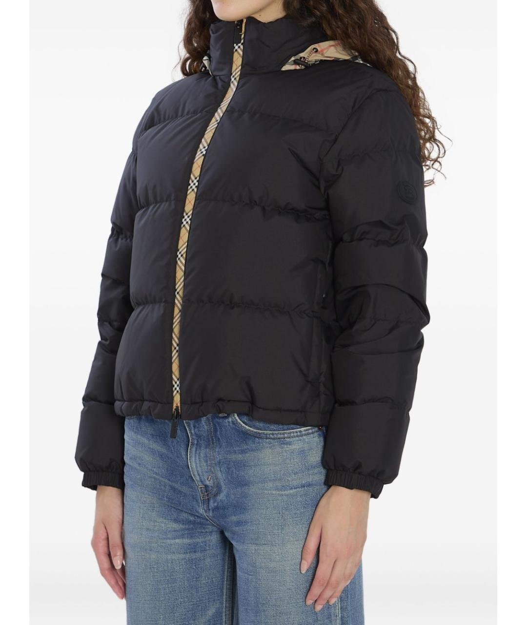 BURBERRY Черная куртка, фото 4