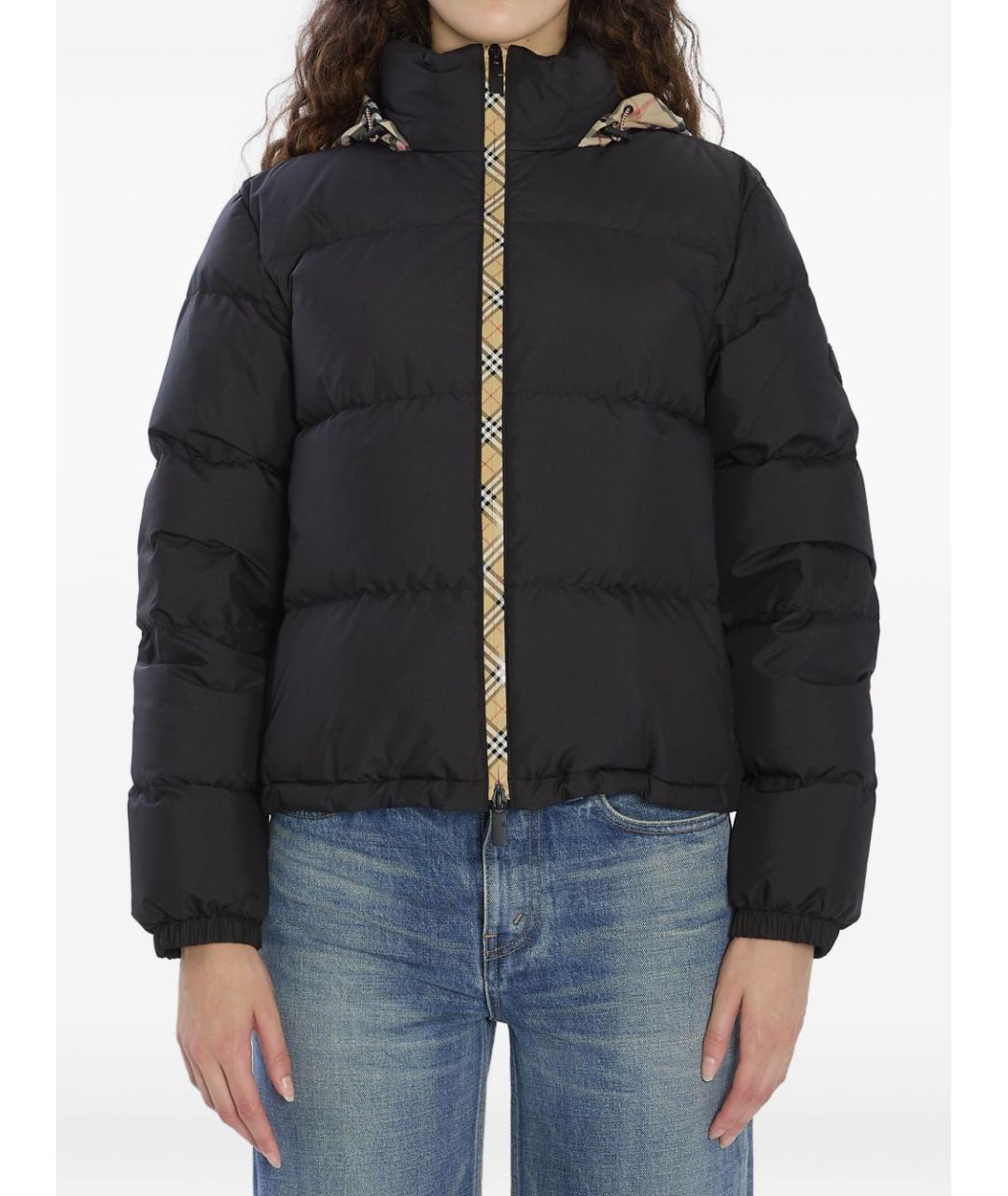 BURBERRY Черная куртка, фото 5