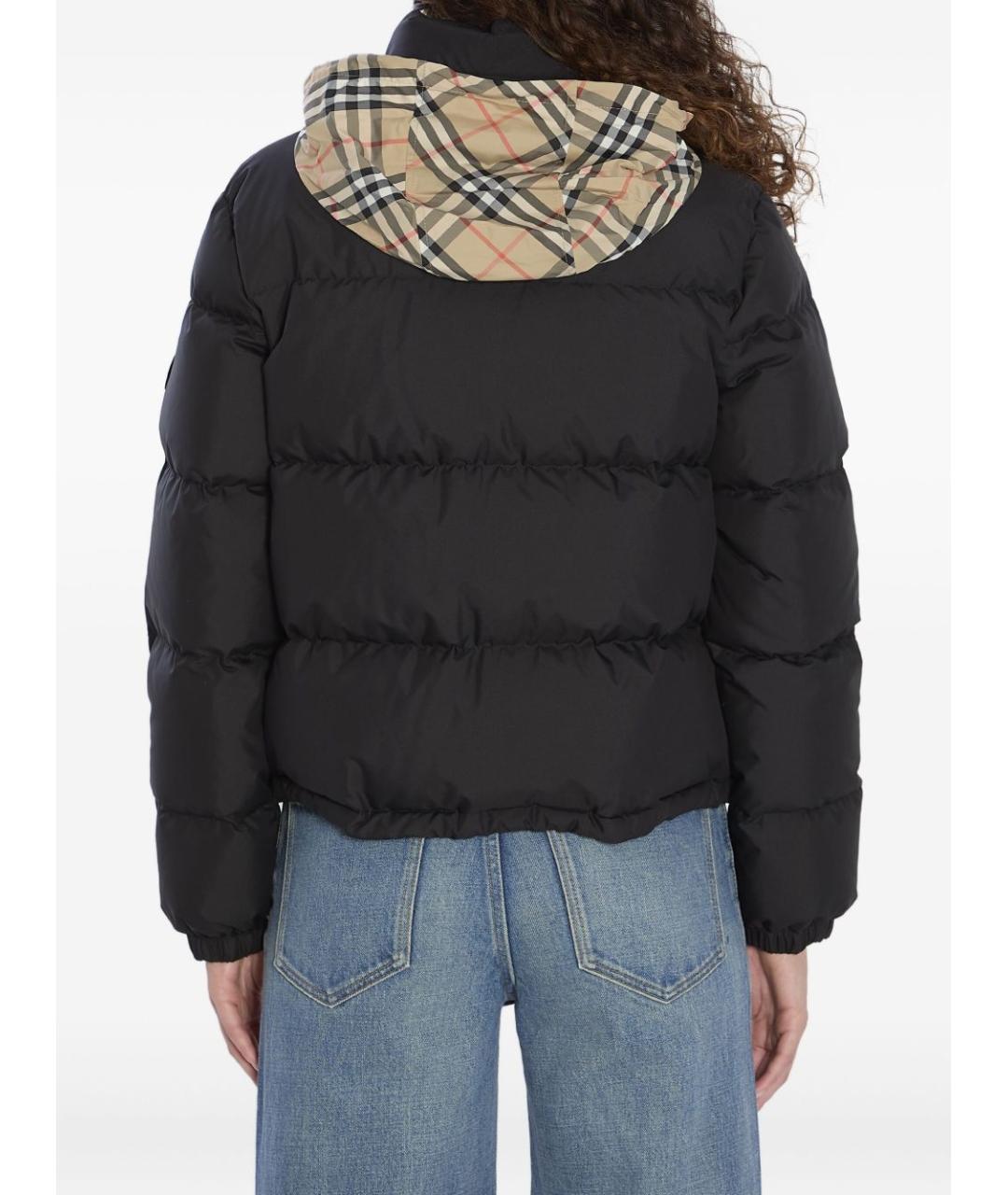 BURBERRY Черная куртка, фото 2