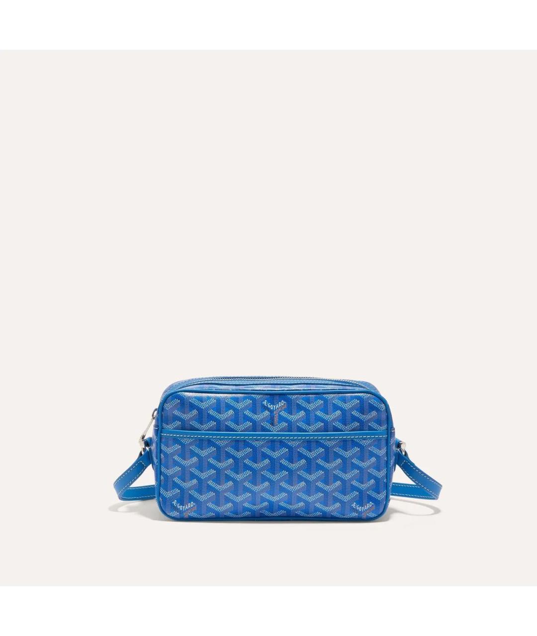 GOYARD Голубая сумка на плечо, фото 2