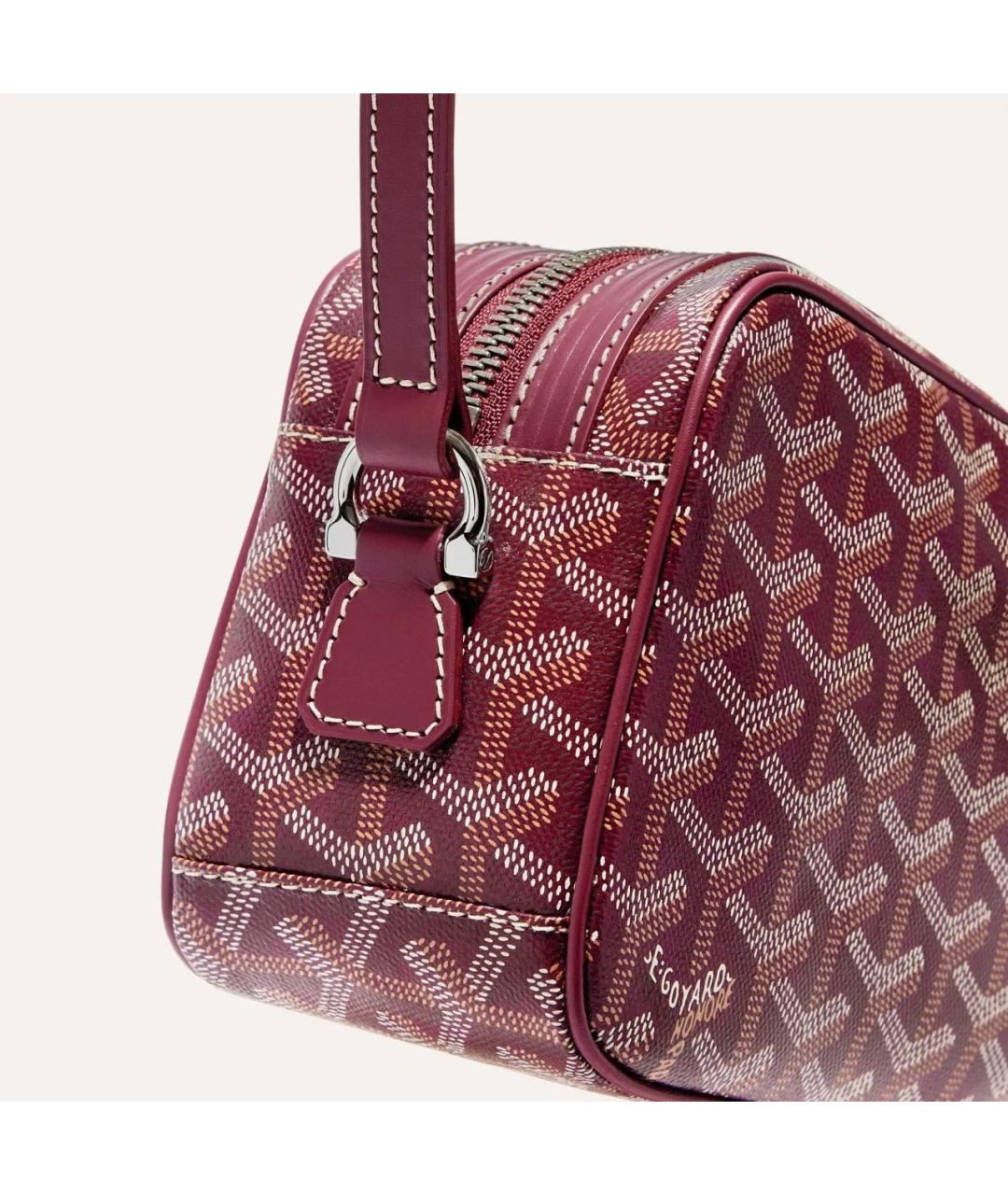 GOYARD Бордовая сумка на плечо, фото 4