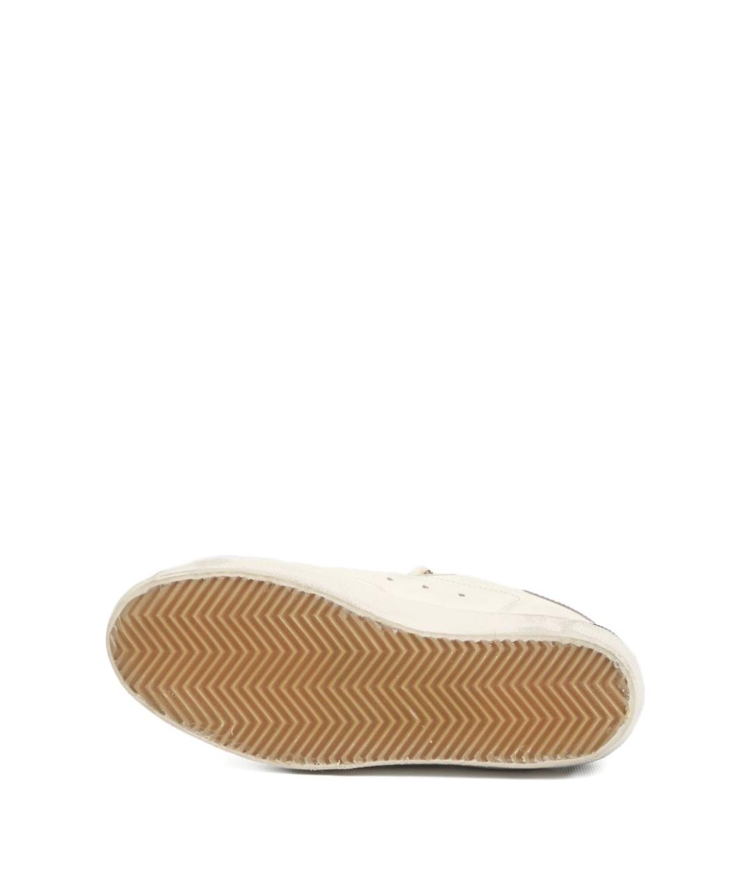GOLDEN GOOSE DELUXE BRAND Белые кожаные кеды, фото 4
