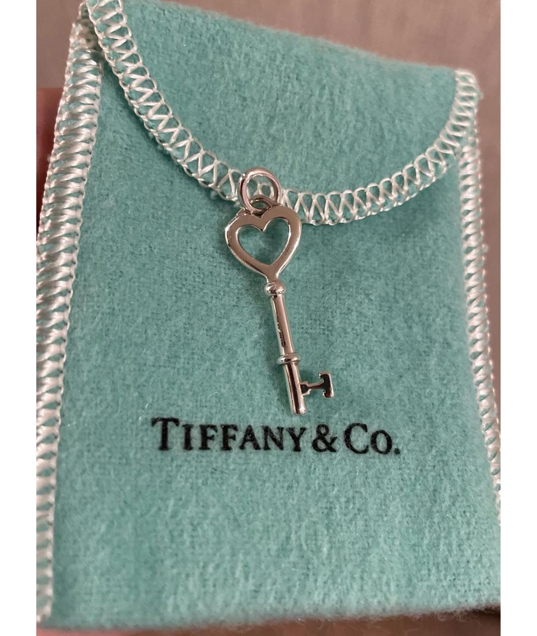 TIFFANY&CO Серебрянный серебряный кулон, фото 4