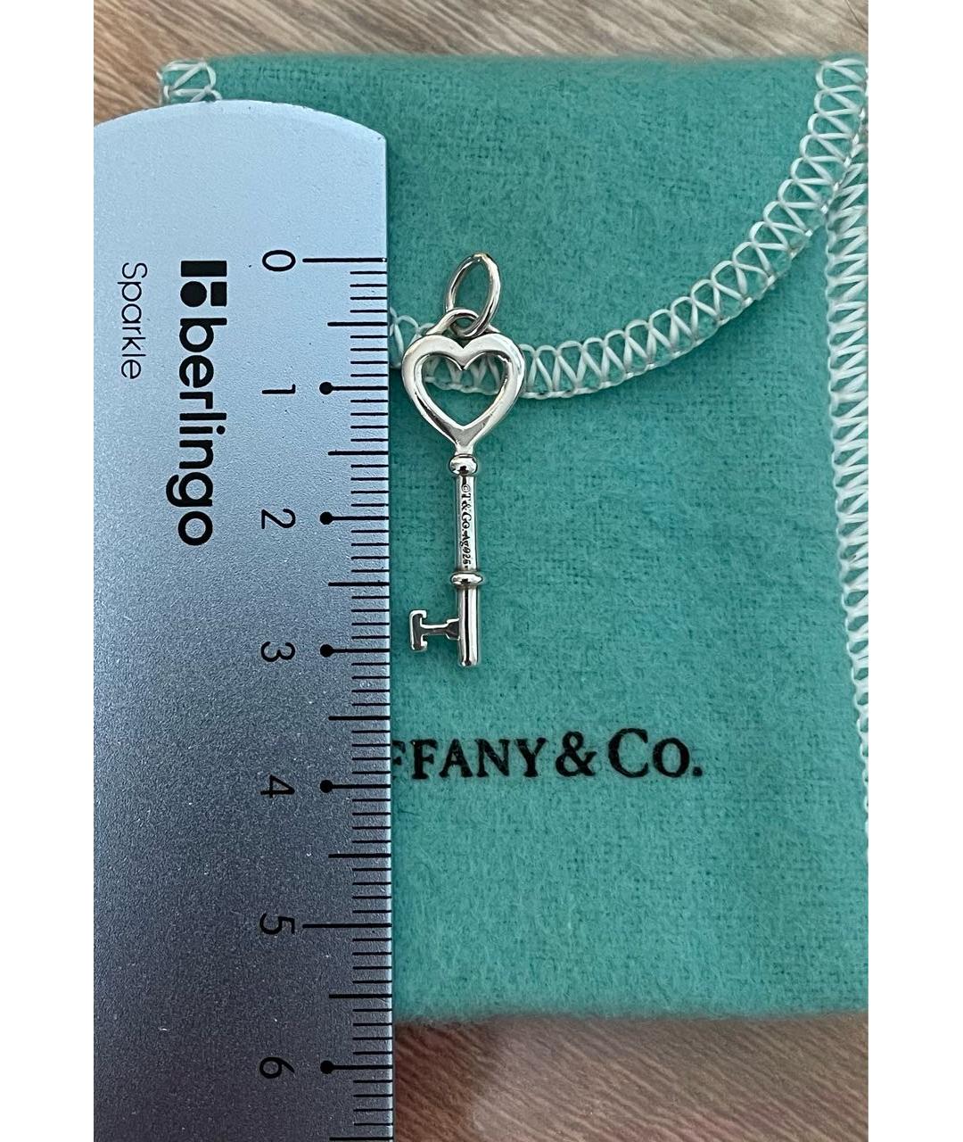 TIFFANY&CO Серебрянный серебряный кулон, фото 5