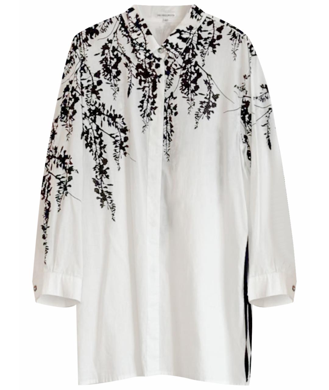 ANN DEMEULEMEESTER Белая хлопковая классическая рубашка, фото 1