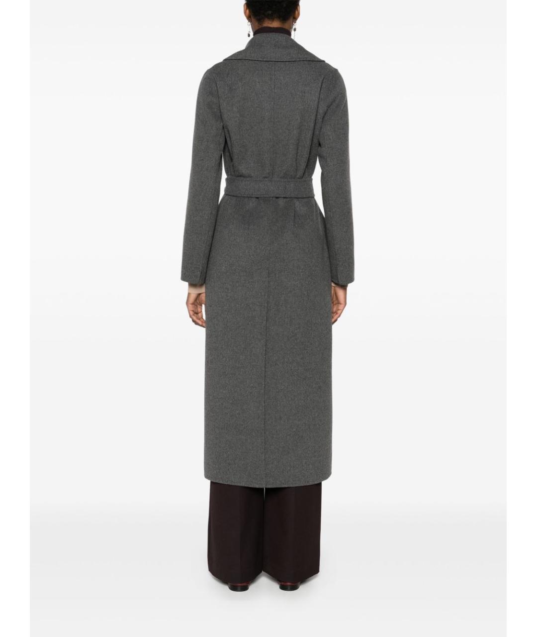 'S MAX MARA Антрацитовое пальто, фото 4