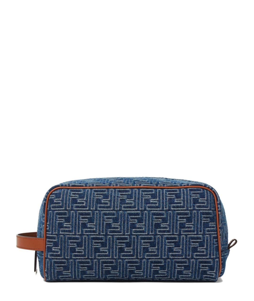 FENDI Синяя хлопковая косметичка, фото 1
