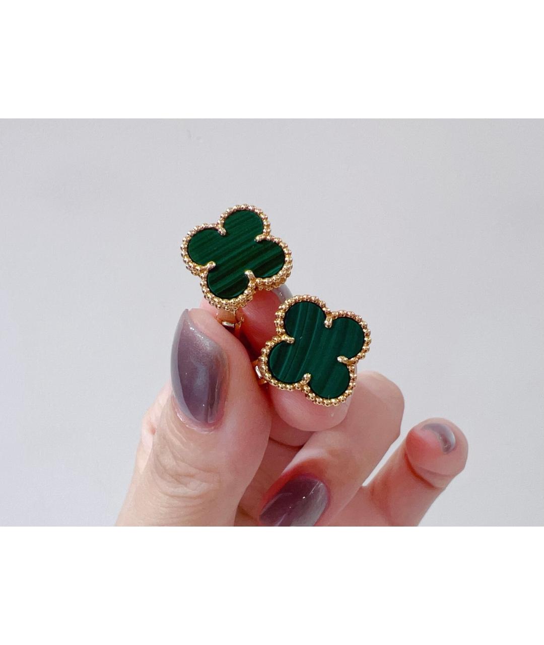 VAN CLEEF & ARPELS Золотые серьги из розового золота, фото 2