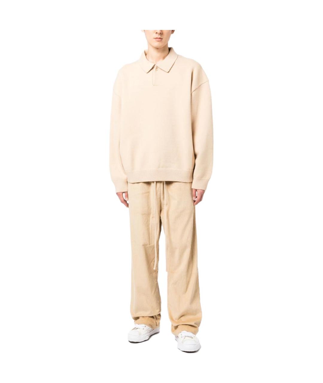 FEAR OF GOD ESSENTIALS Бежевый джемпер / свитер, фото 2