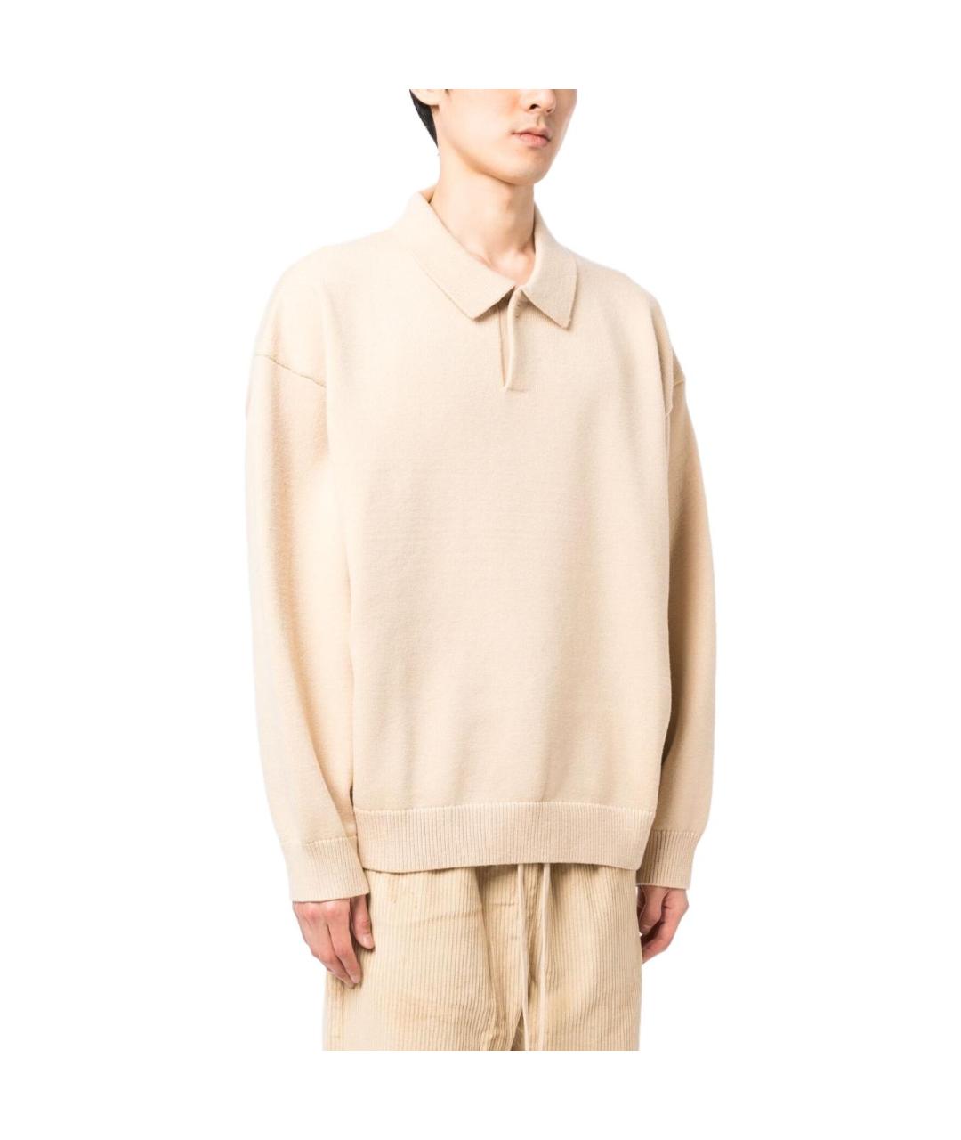 FEAR OF GOD ESSENTIALS Бежевый джемпер / свитер, фото 4