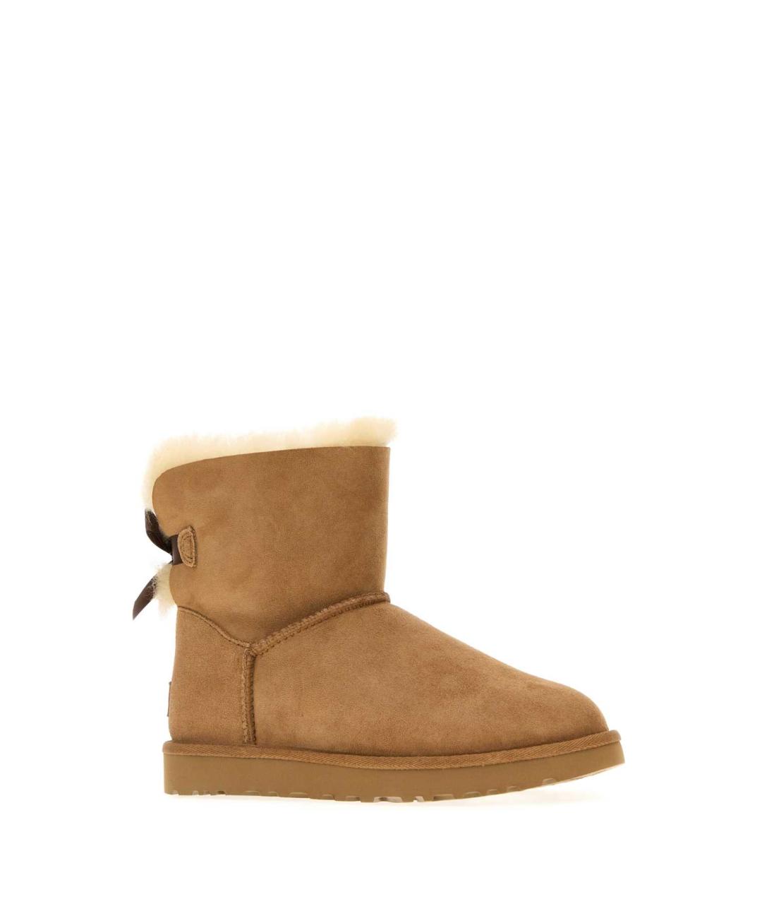 UGG AUSTRALIA Коричневые замшевые ботинки, фото 2